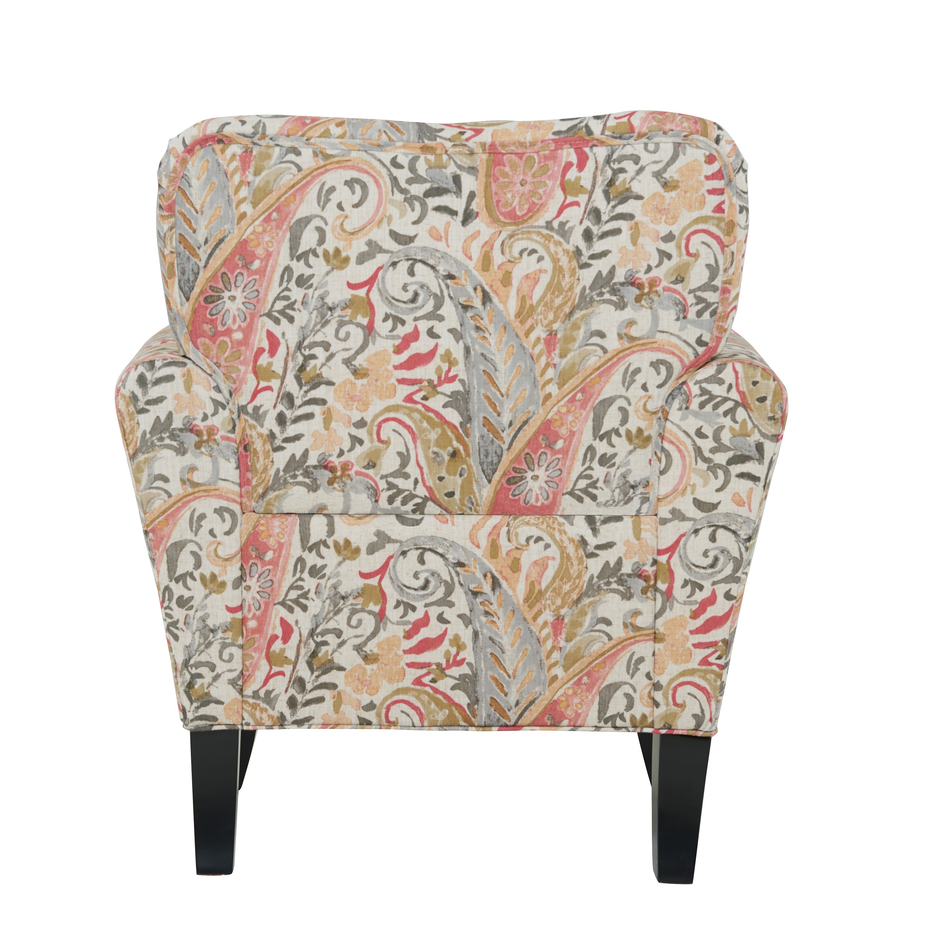 Red paisley chair hot sale