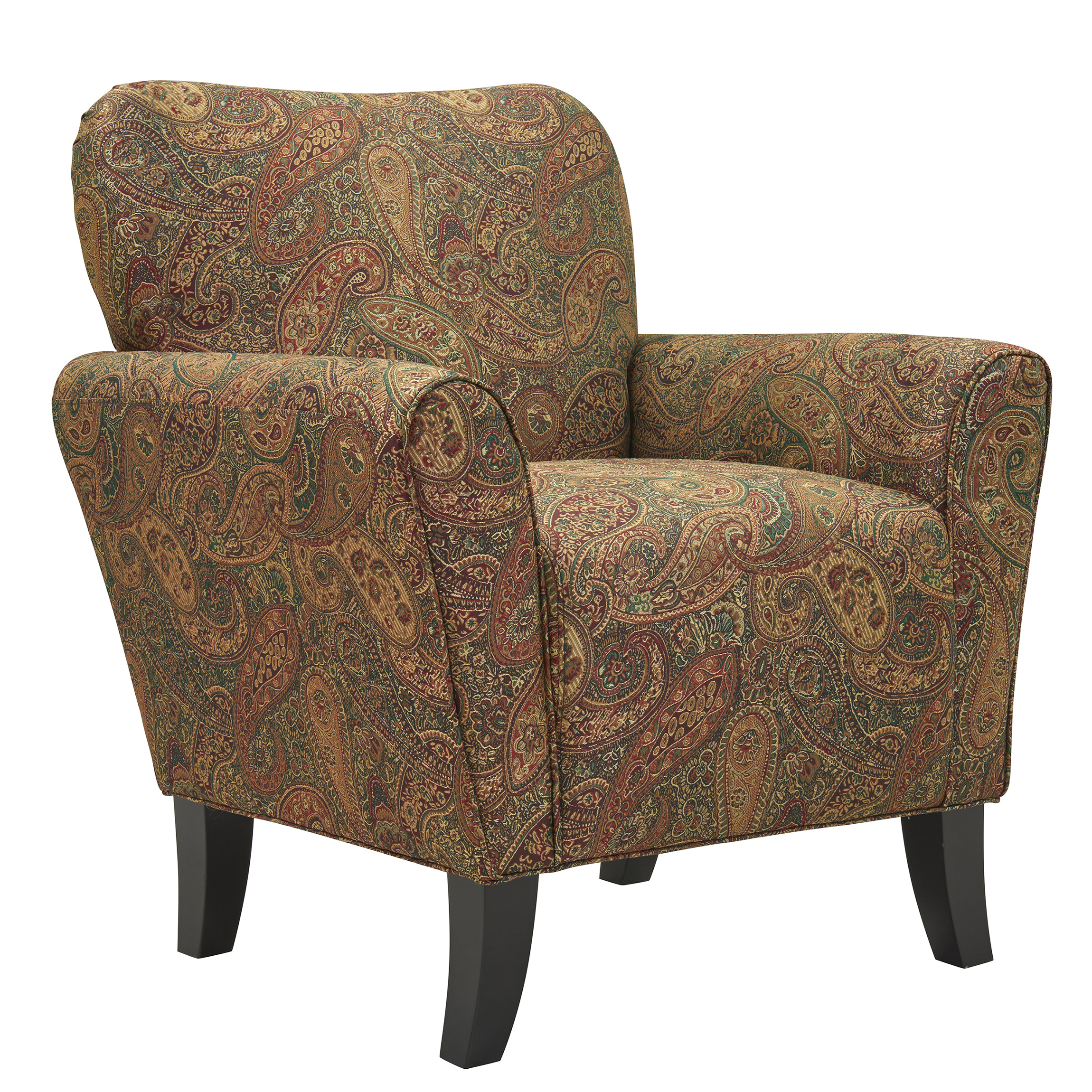 Paisley discount print armchair