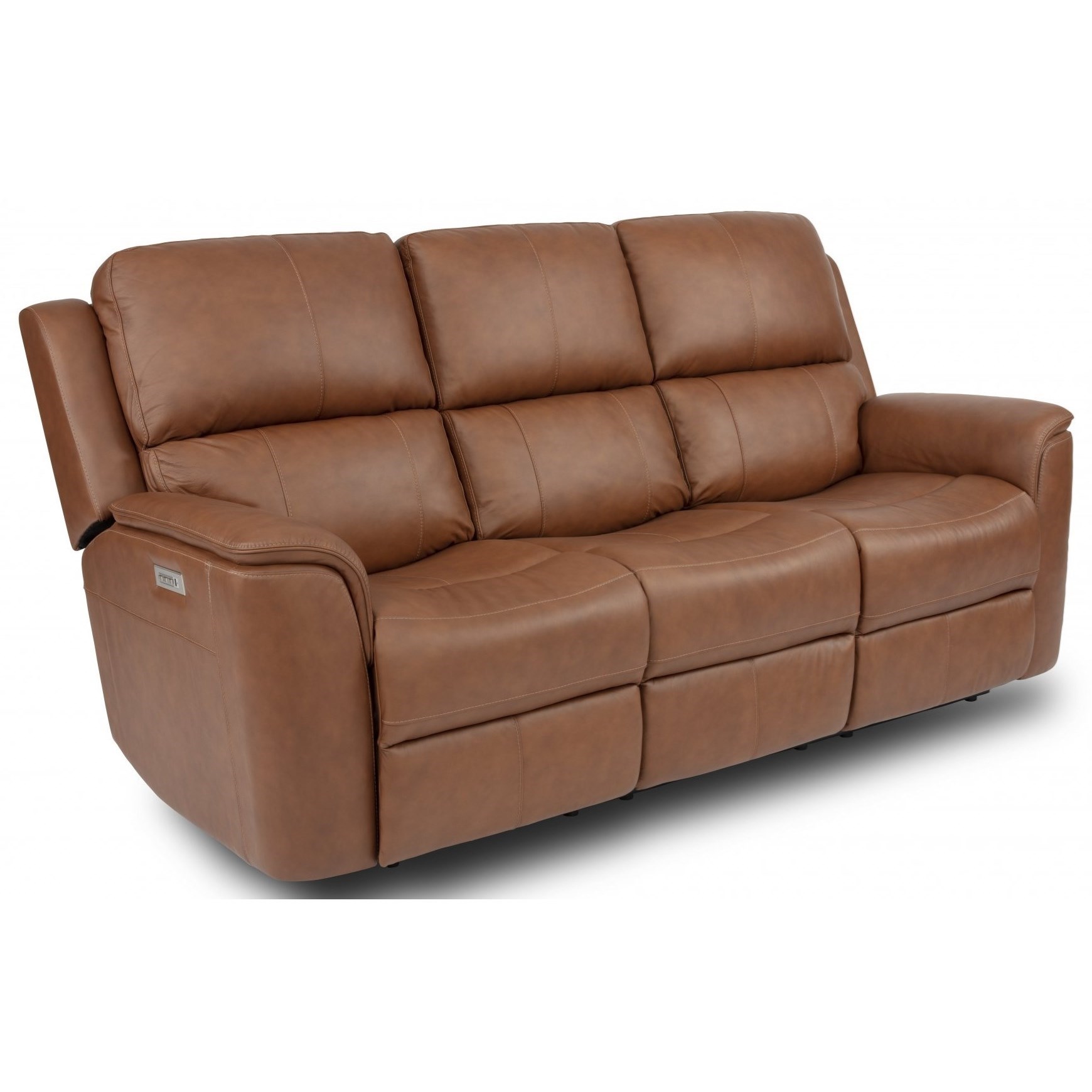 Reclining sofa best sale with lumbar support