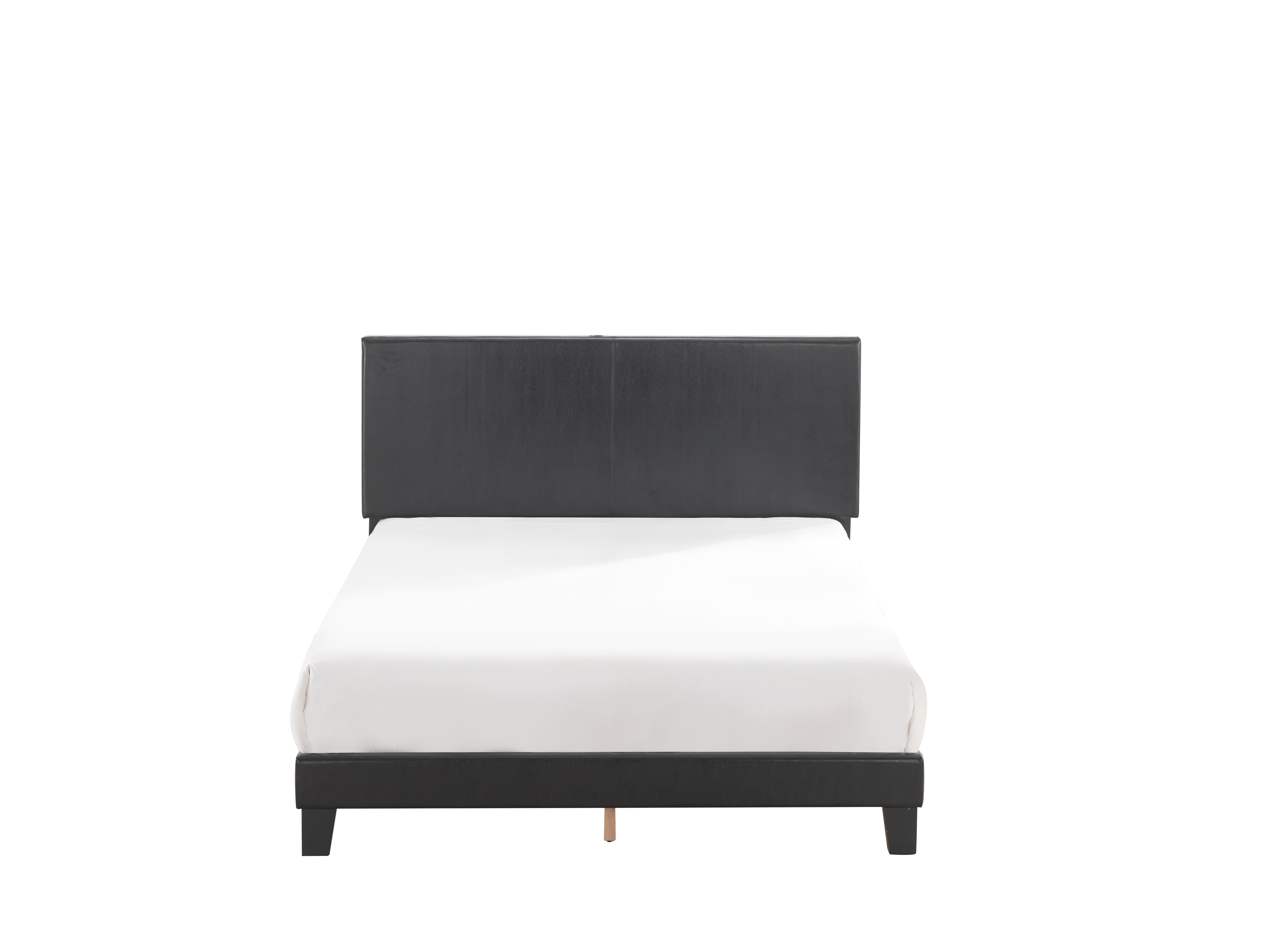 Crown Mark Yates 5281PU-Q Queen Platform Bed with Adjustable 