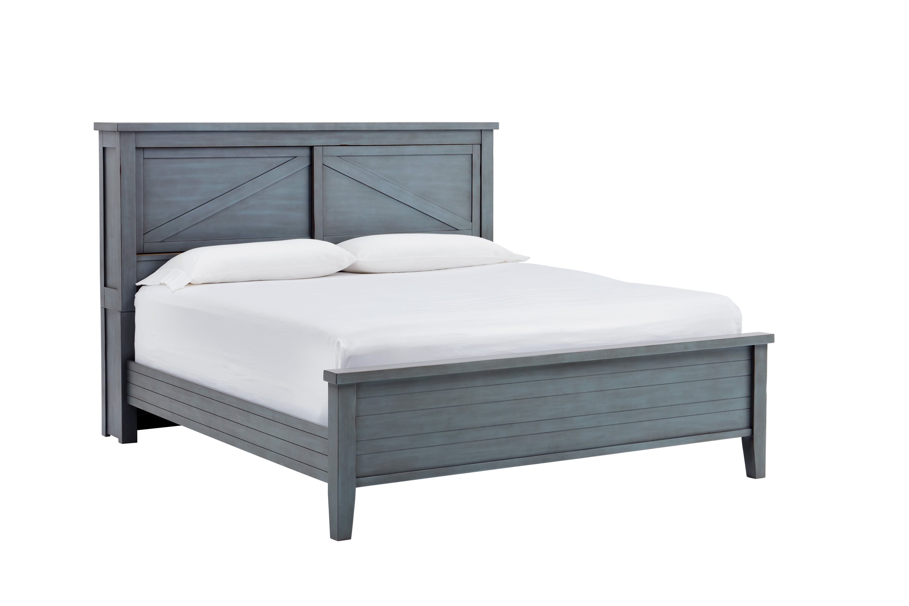 Bookcase headboard deals king bedroom set