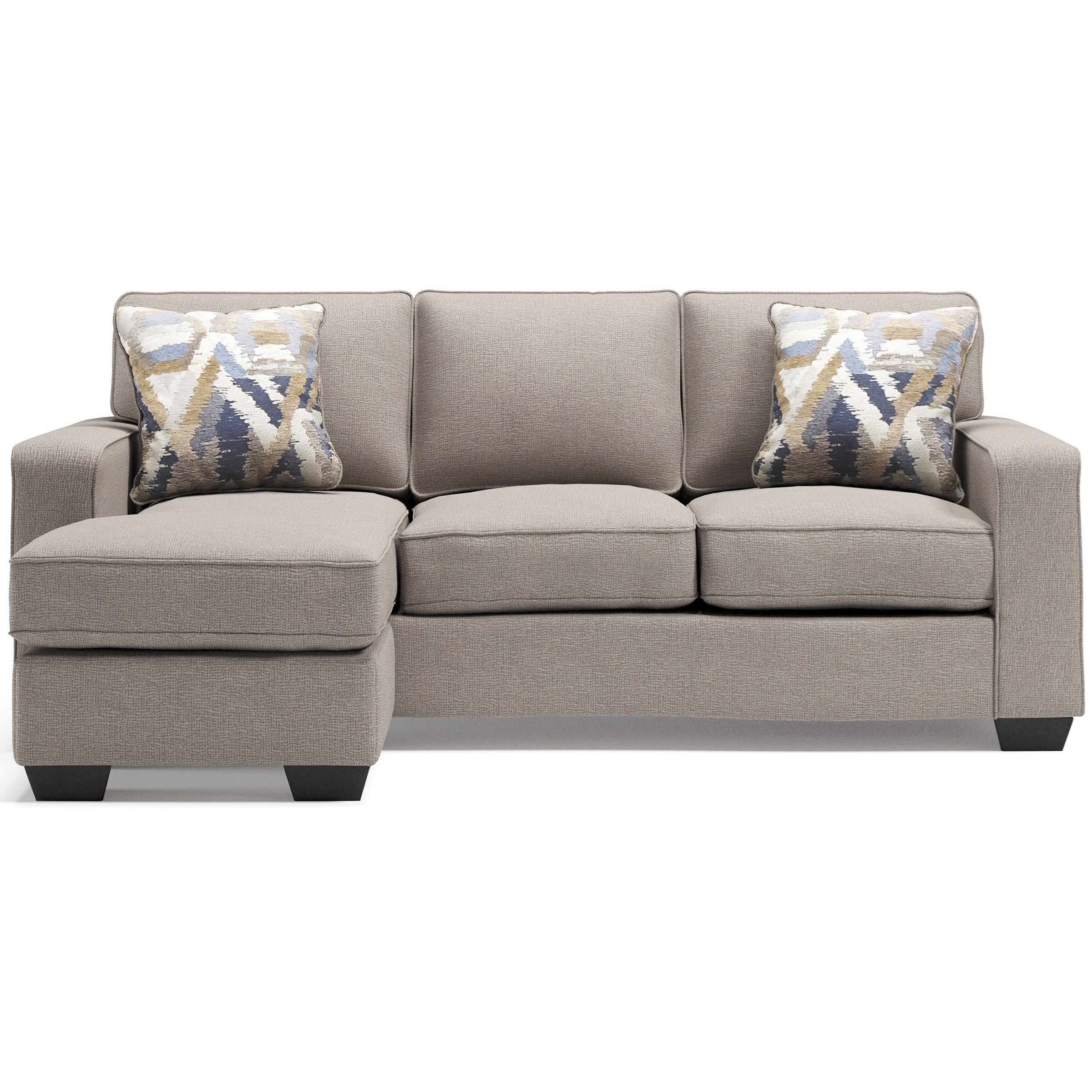 Couch with chaise store ashley furniture