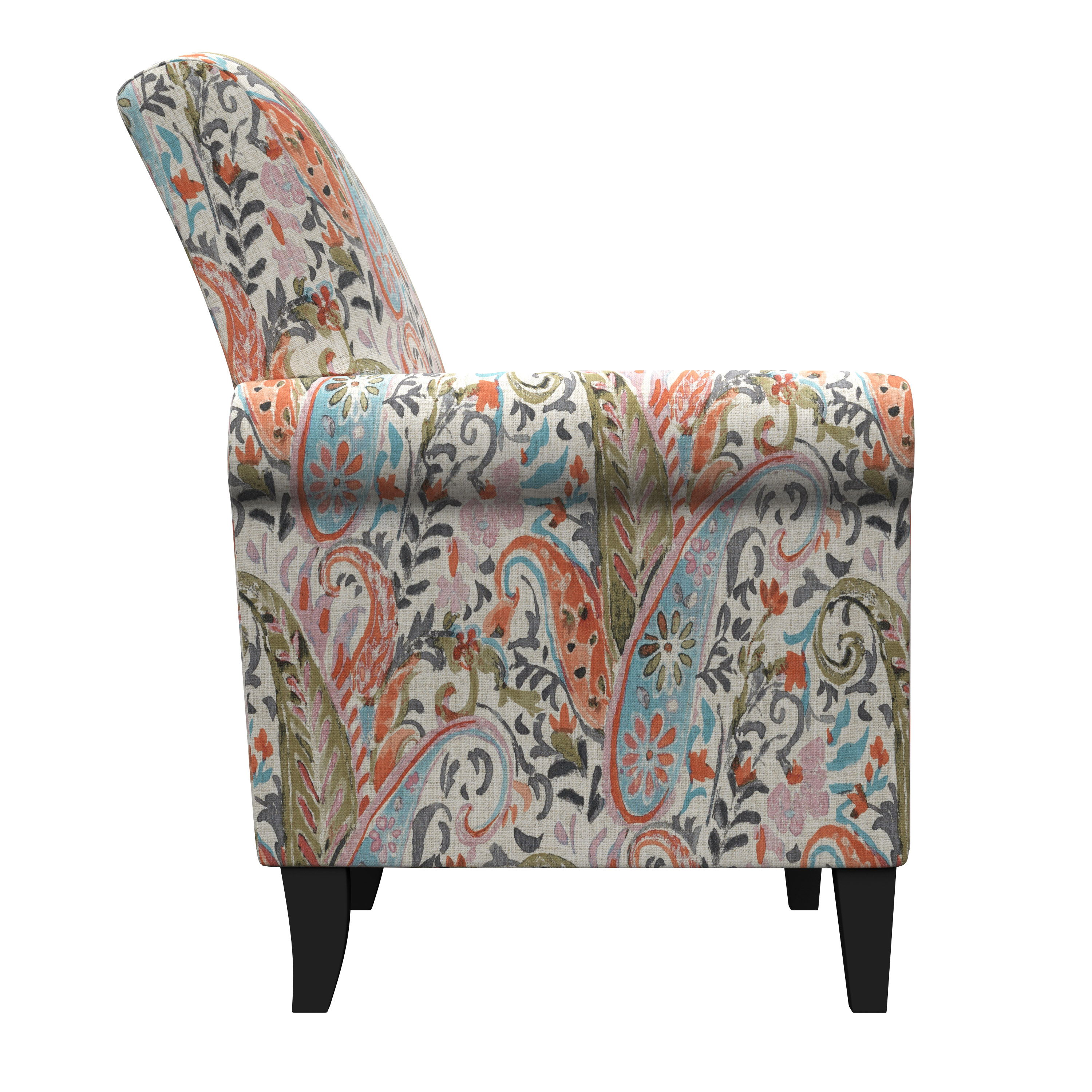 Paisley arm online chair