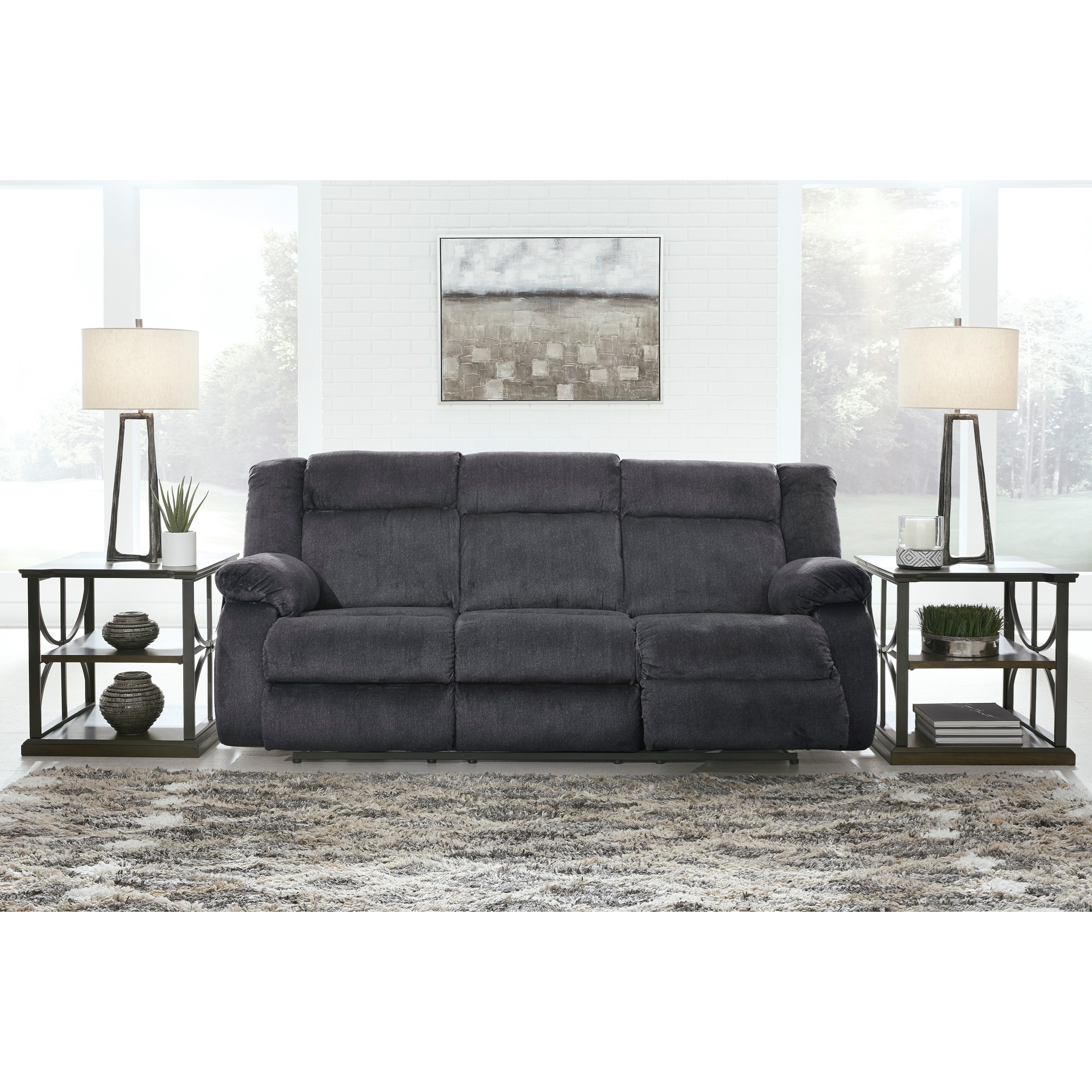 Signature Design by Ashley Burkner 5380487 Reclining Power Sofa