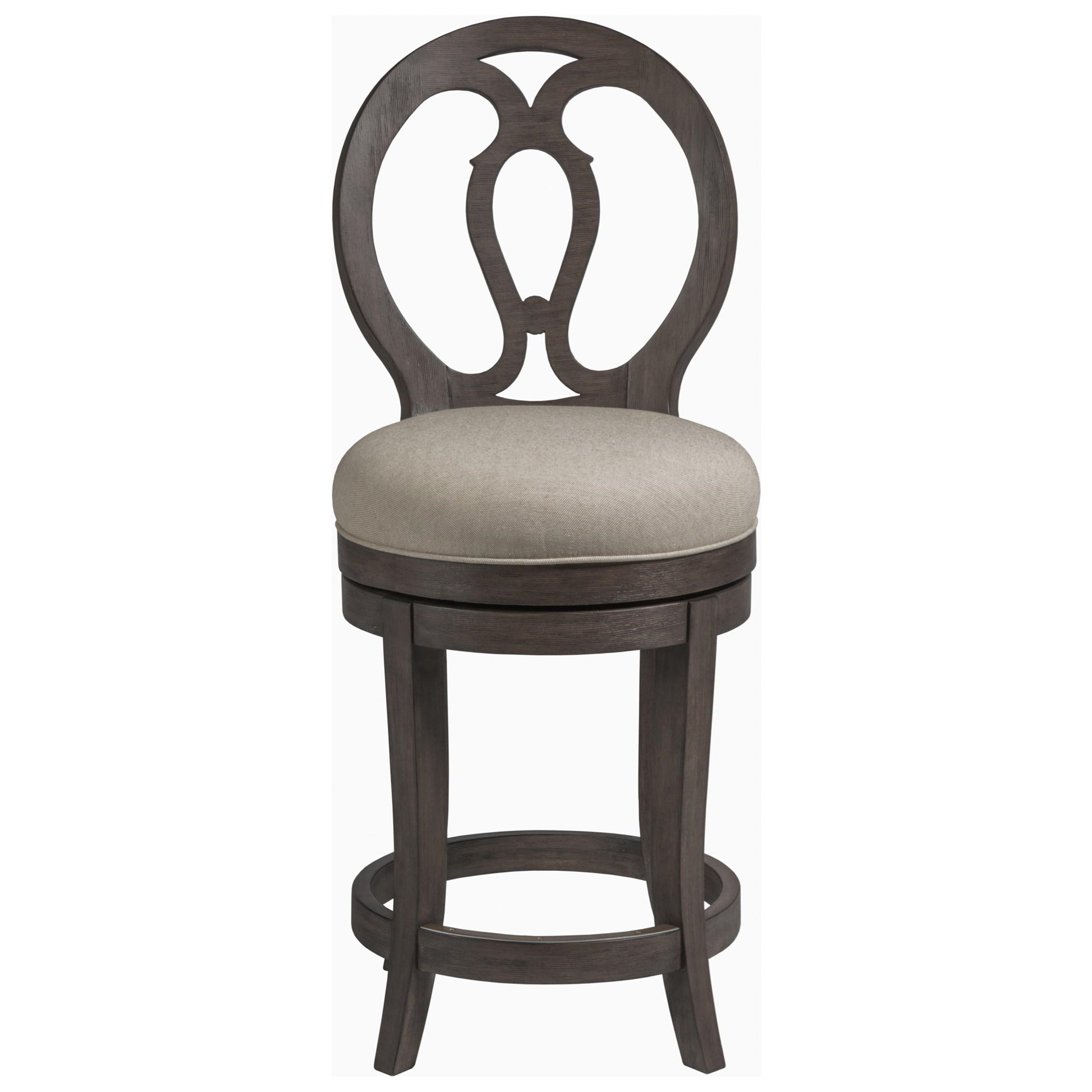 Oval back best sale counter stool