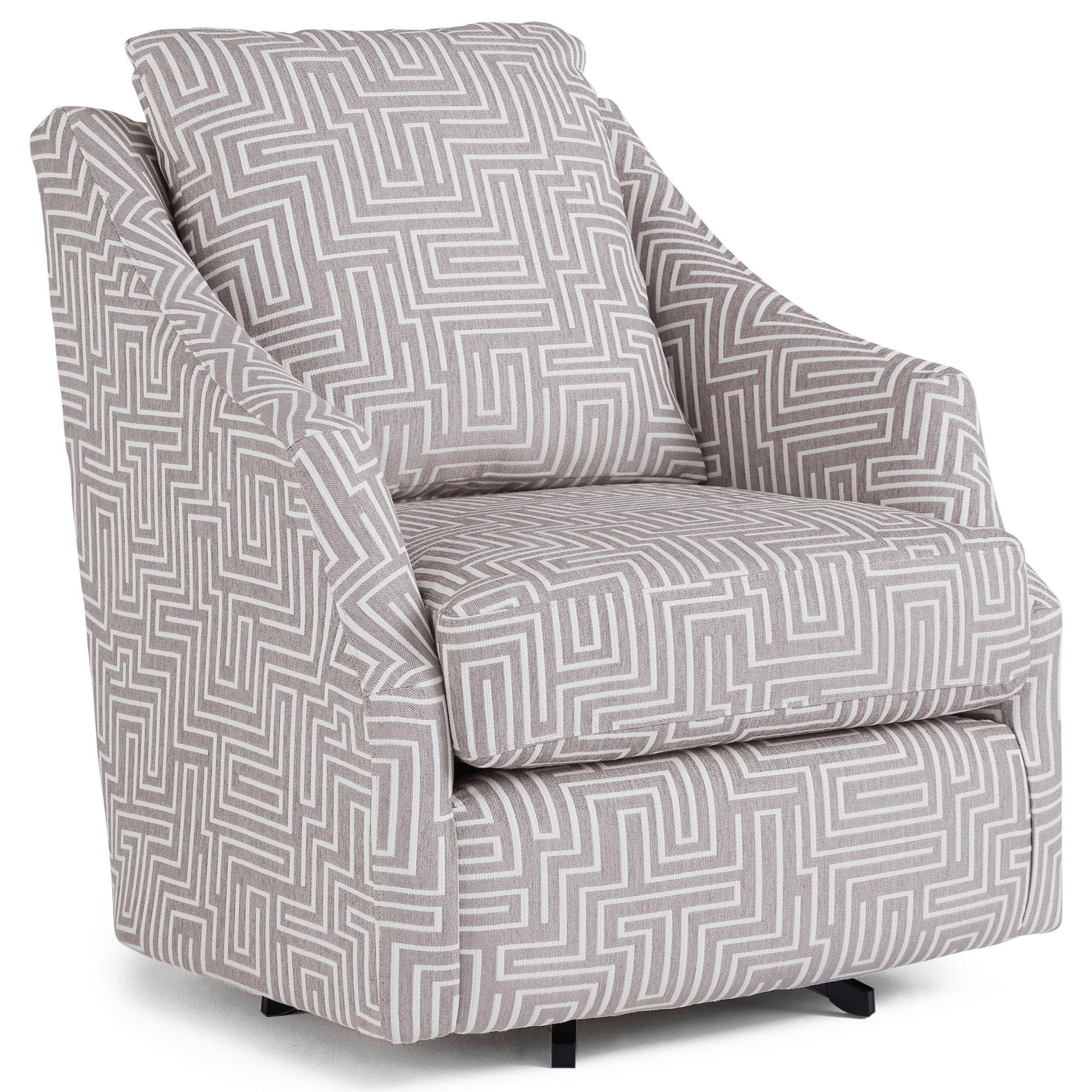 Best Home Furnishings Flutter 2278 31733 Contemporary Swivel Chair