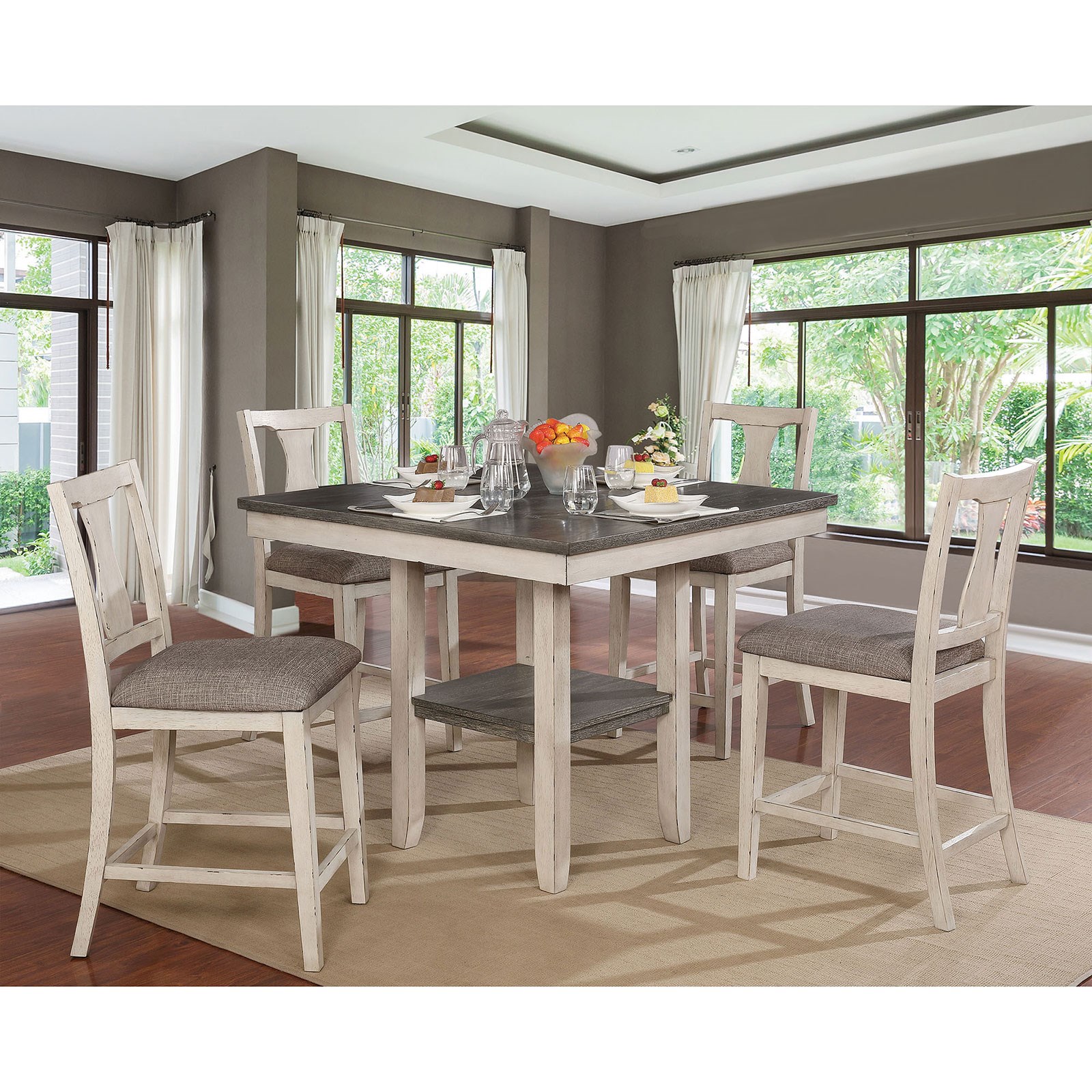 Counter height 5 piece dining online set