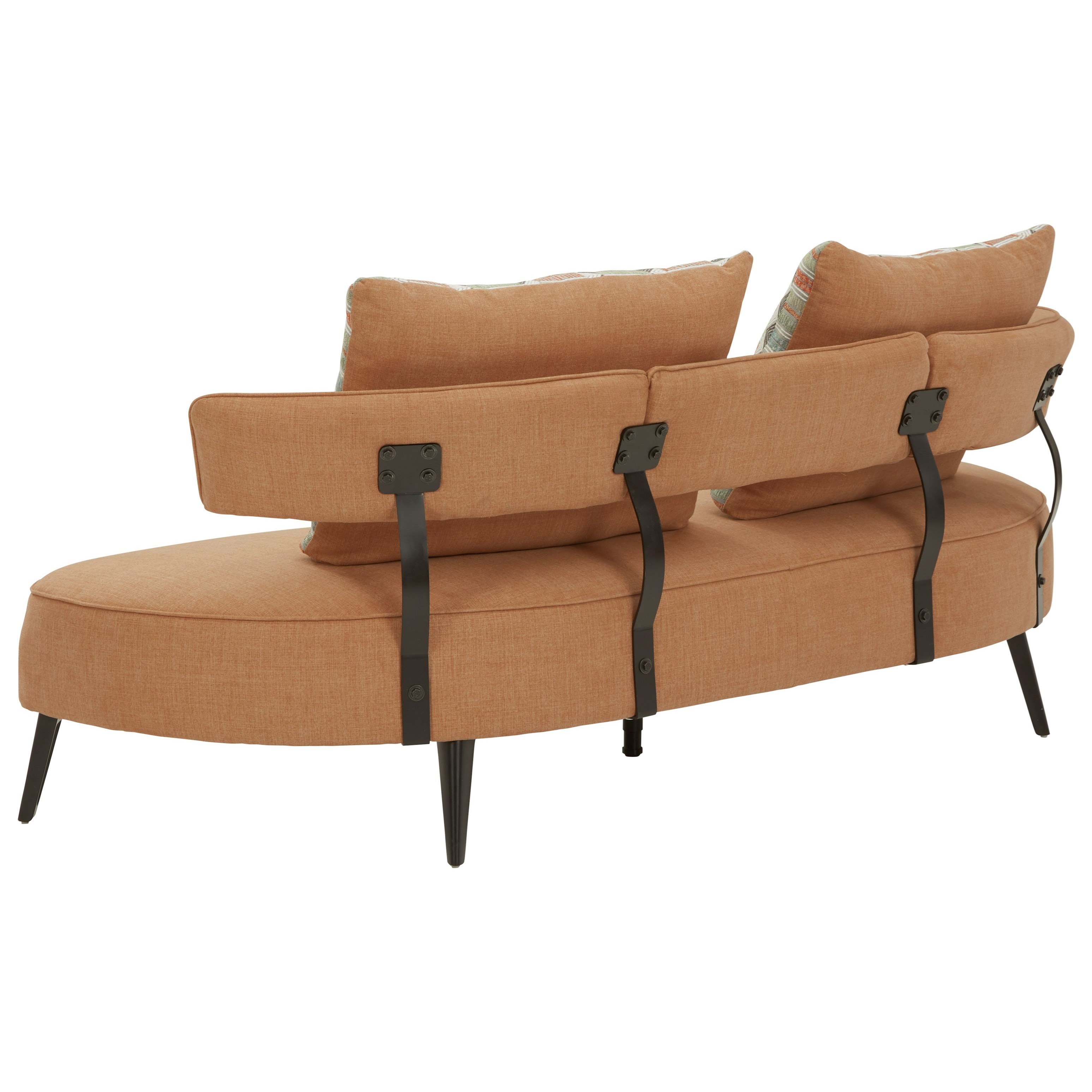 Ashley furniture mid on sale century modern sofa