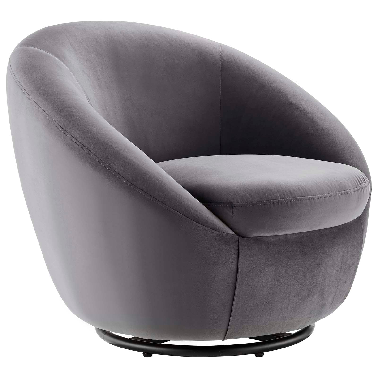 Small velvet swivel online chair