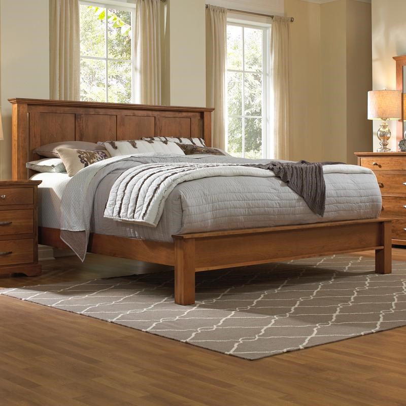 Strong wood on sale bed frame