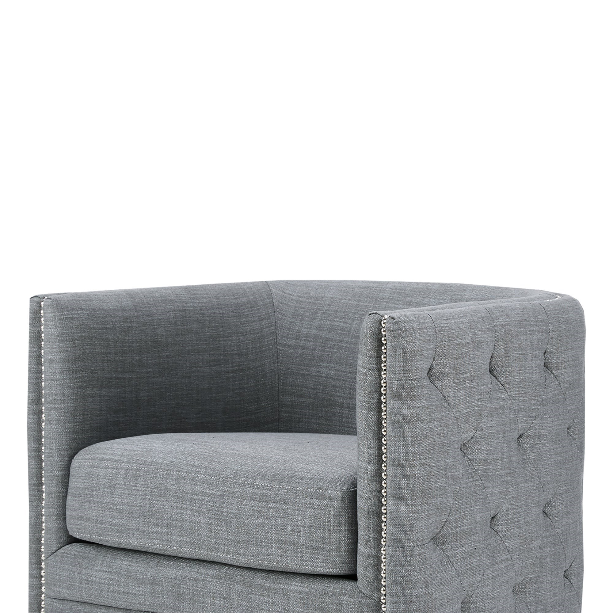 Home Accents 770416215 Tufted Swivel Chair Belfort Furniture