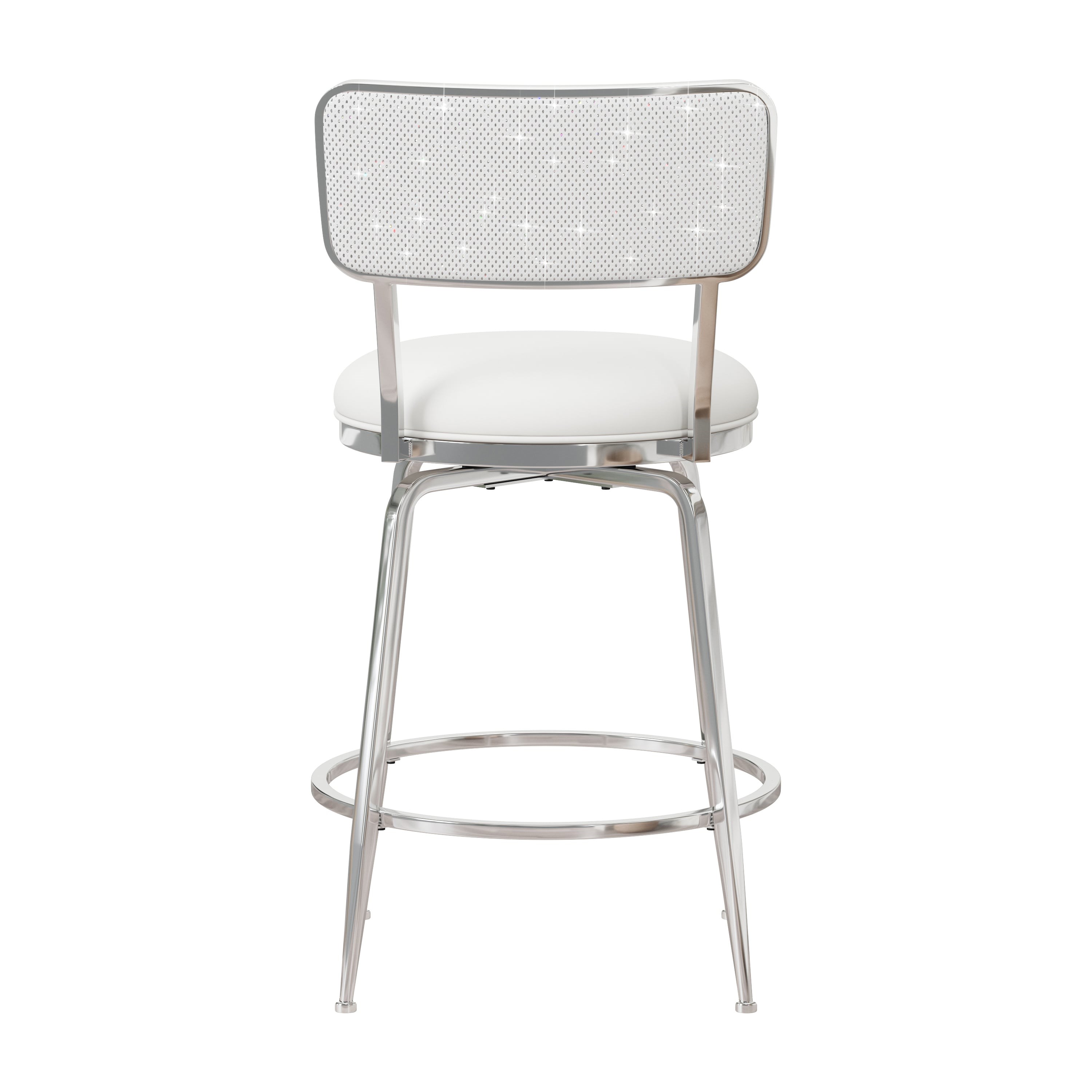 Hillsdale Baltimore 5339-826 Contemporary Swivel Counter Stool With ...