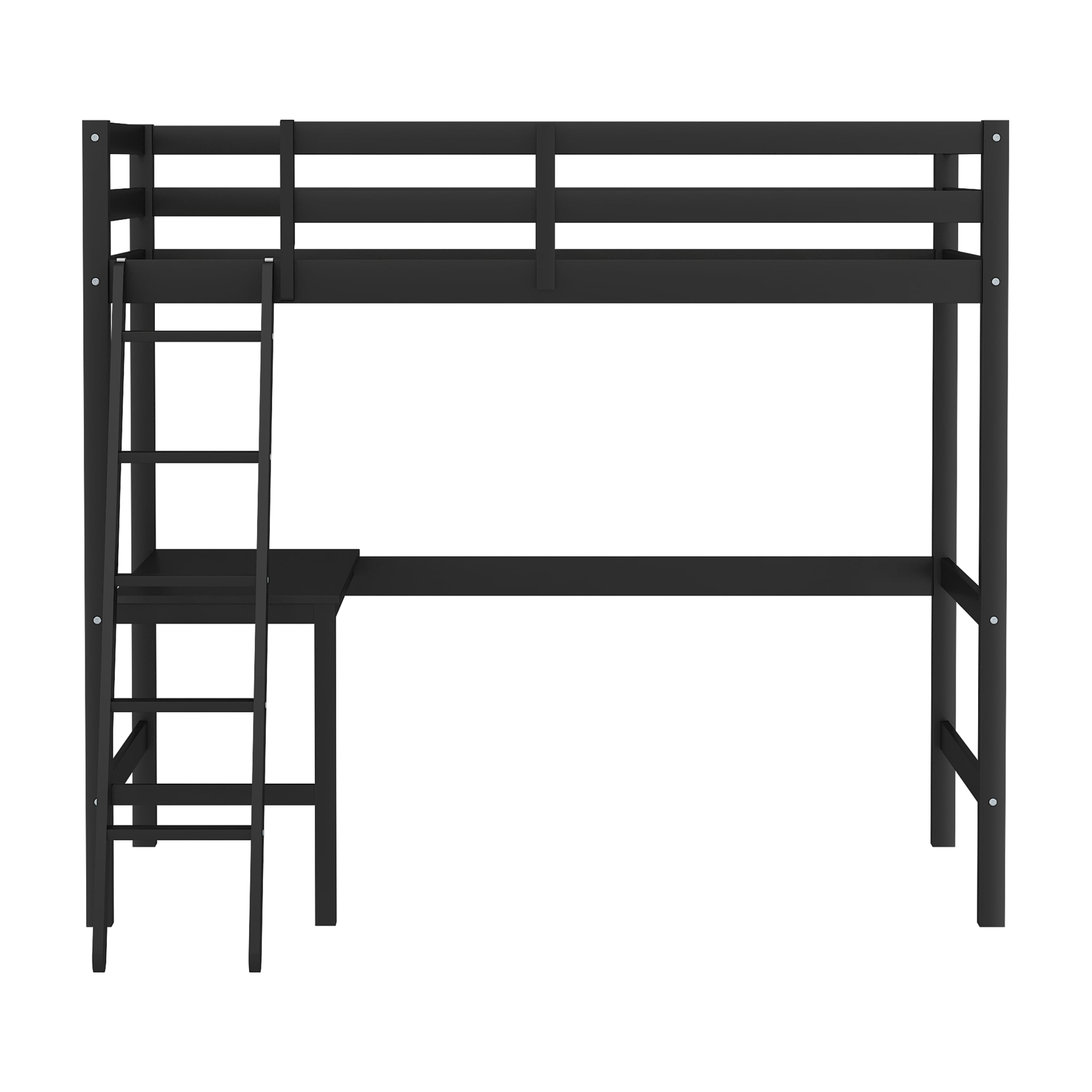 Hillsdale caspian full store loft bed