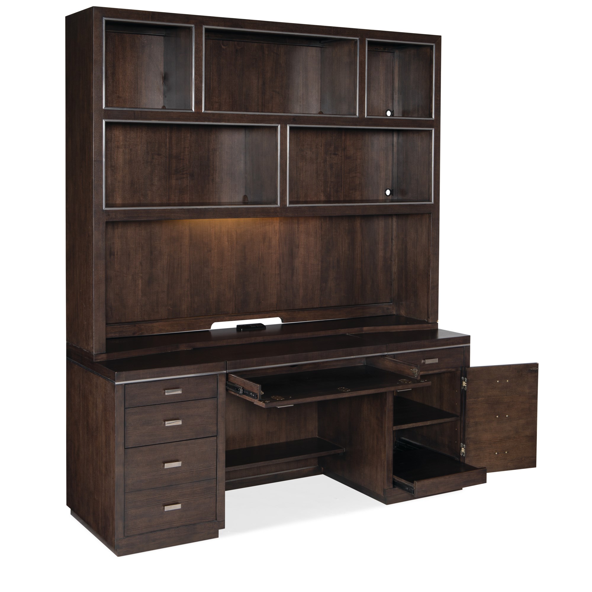 Hooker Furniture Work Your Way House Blend Credenza Desk