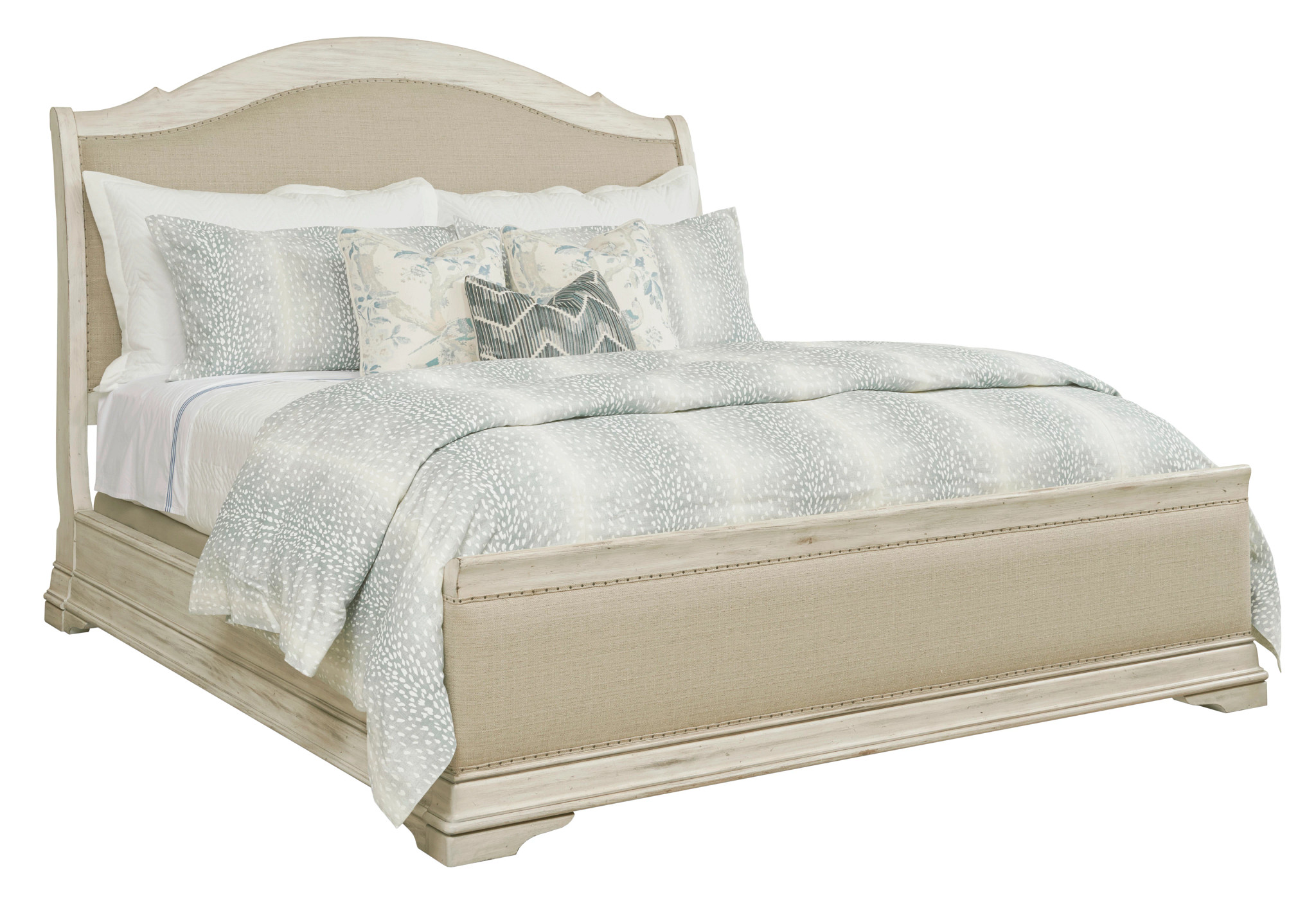 Demarlos king deals upholstered bed