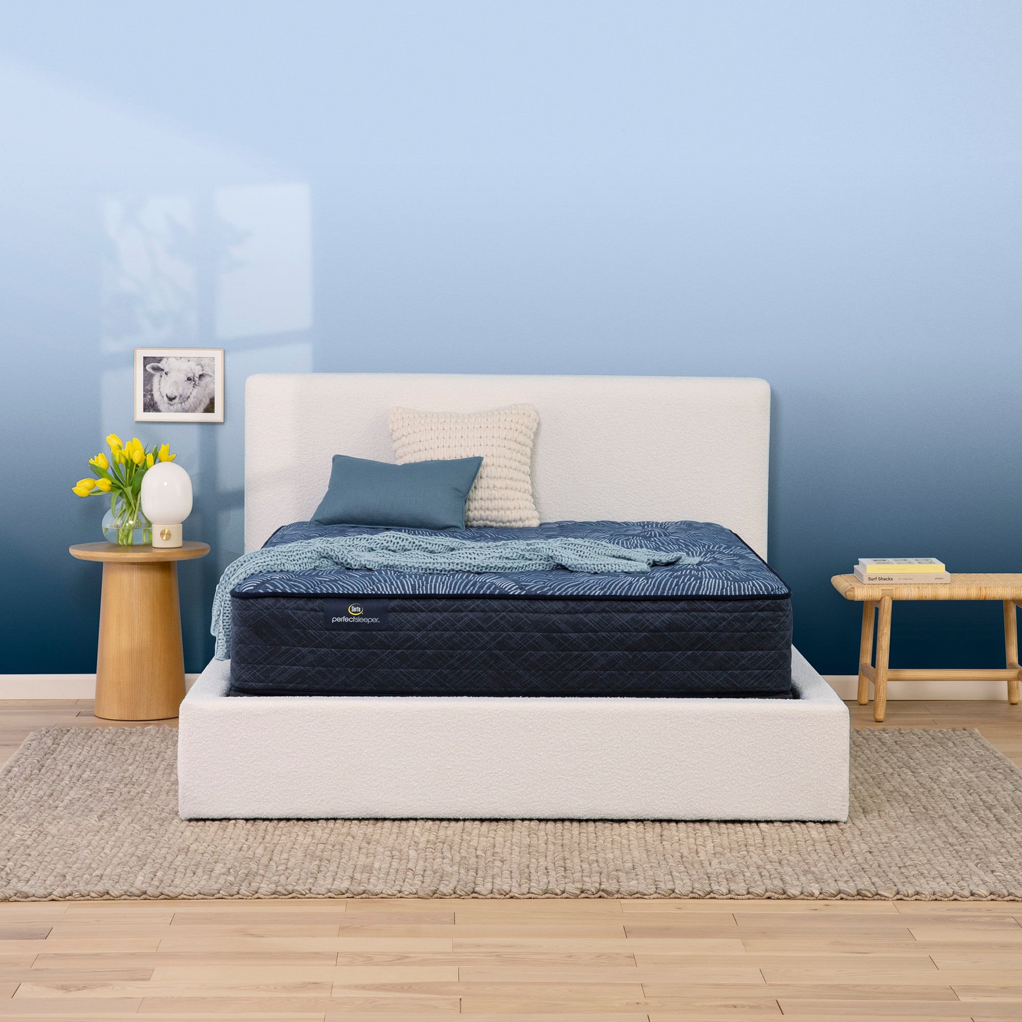 Serta Serta Perfect Sleeper Cobalt Calm 12 Extra Firm 500104881 1050 Perfect Sleeper Cobalt Calm 12 Extra Firm Mattress Queen SlumberWorld Matt Mattress