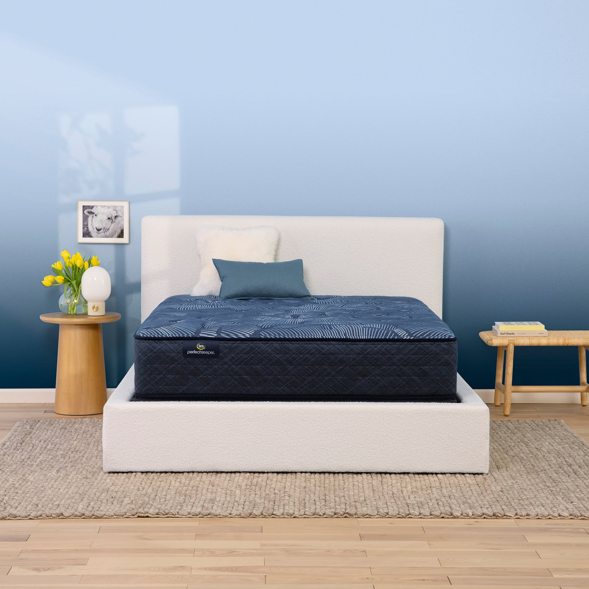 Plush california deals king mattress