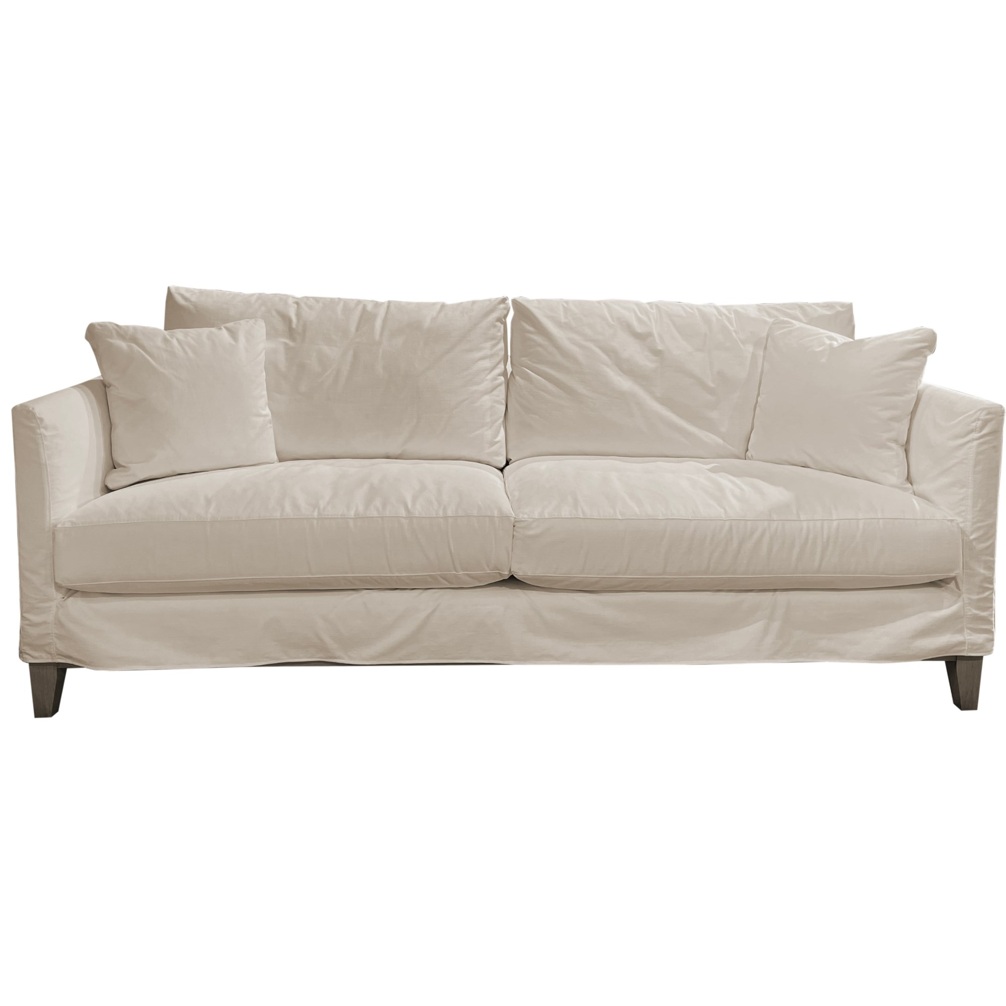 Tailored Slipcover for Loveseat with Attached Back – The Slipcover Maker