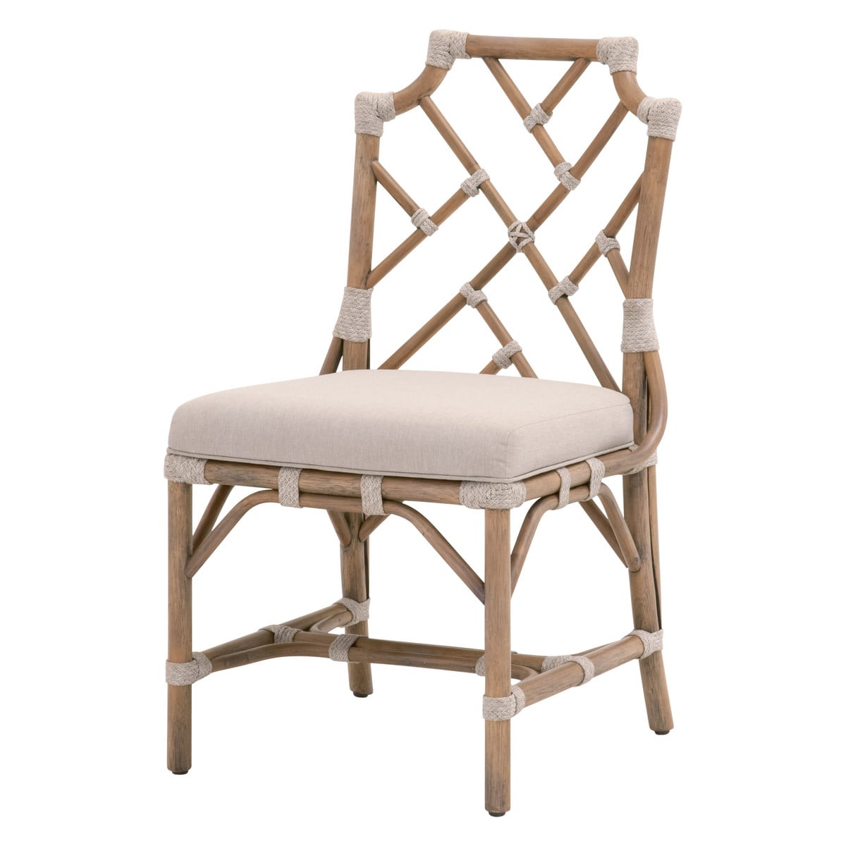 Essentials for Living Bayview 6840OGR-PUM-WTA Dining Chair | C. S.