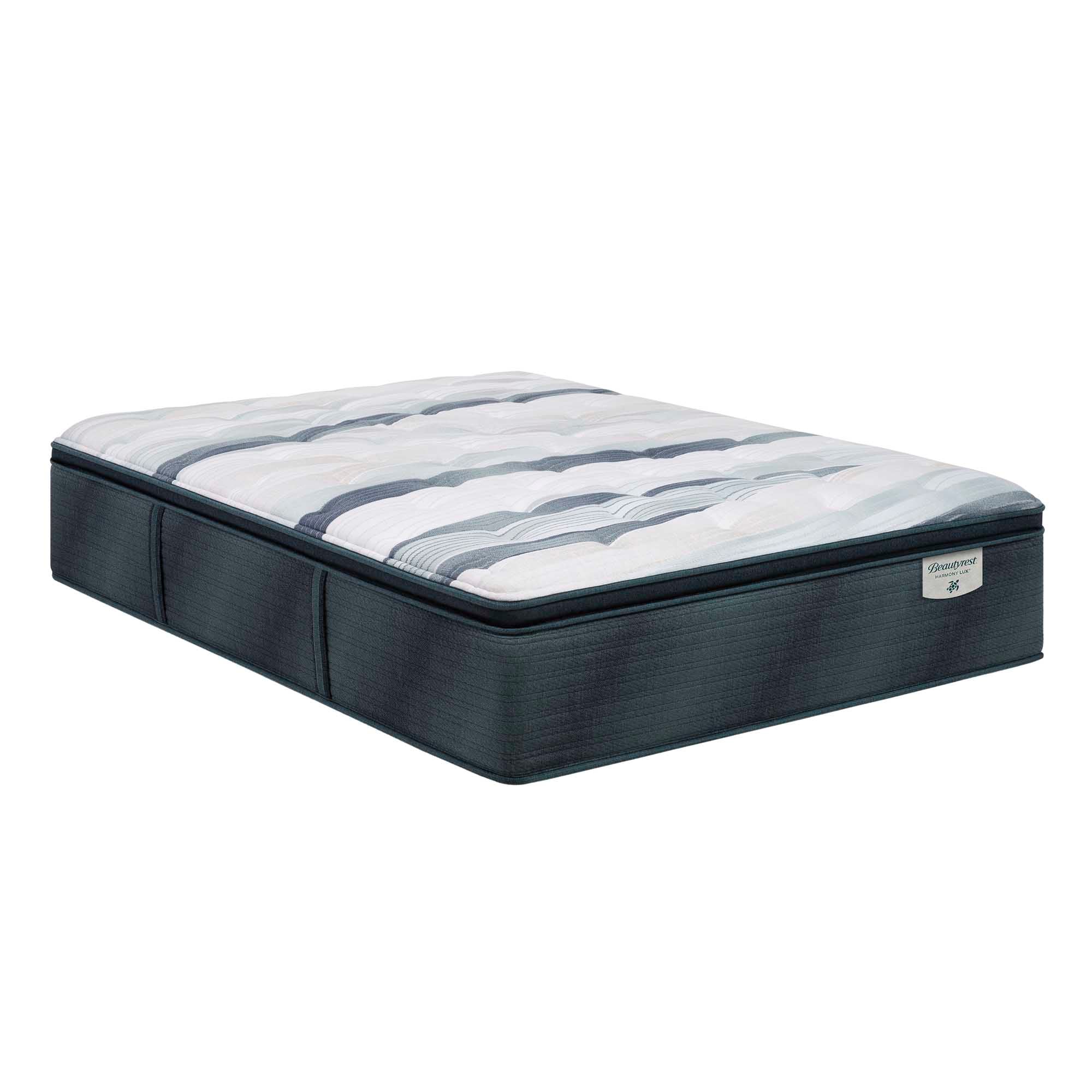 Beautyrest Harmony Lux CORAL ISLAND PL PT 700811741 1020 Harmony Lux Coral Island 15.75 Plush Pillow Top Mattress Twin XL Fashion Furniture Matt Mattress