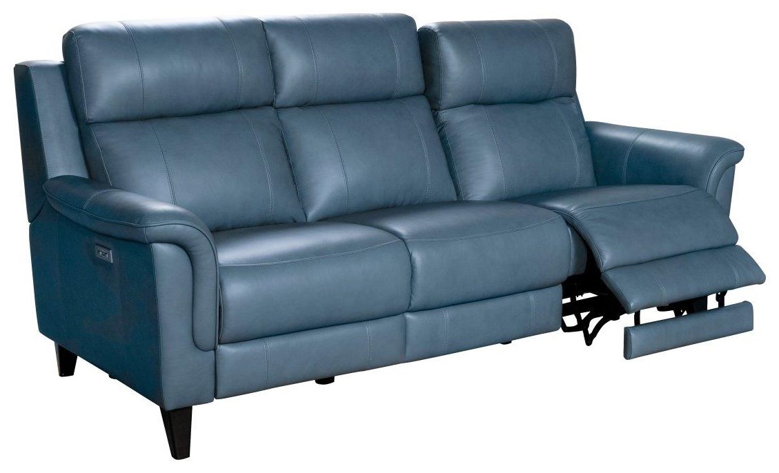 Barcalounger Kester 1430320 Reclining Powered Headrest Sofa Johnny Janosik Reclining Sofa