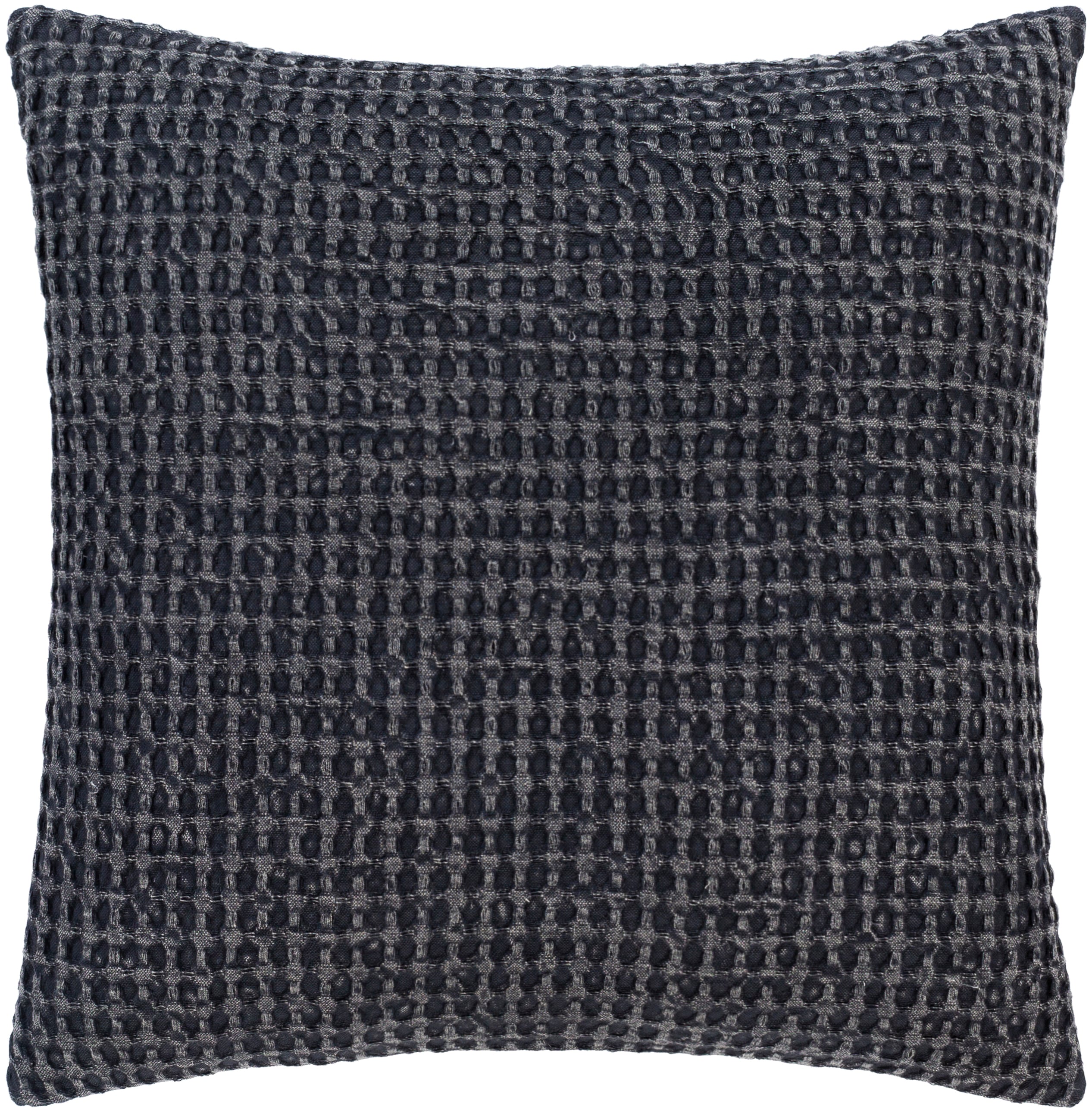 Grey shop waffle cushion