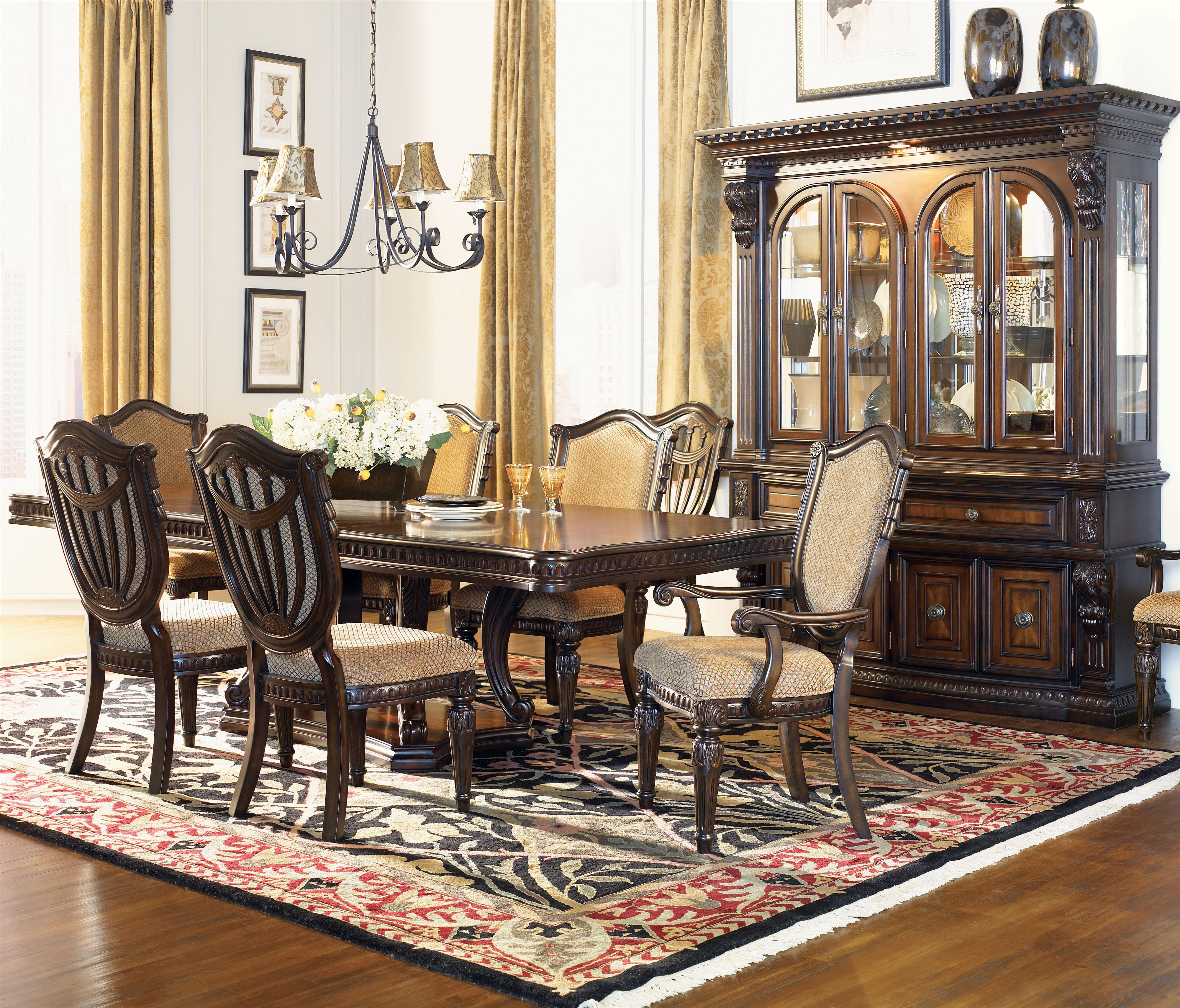 China Cabinet Dining Room And Hutch Sets Traditional Dining Modern