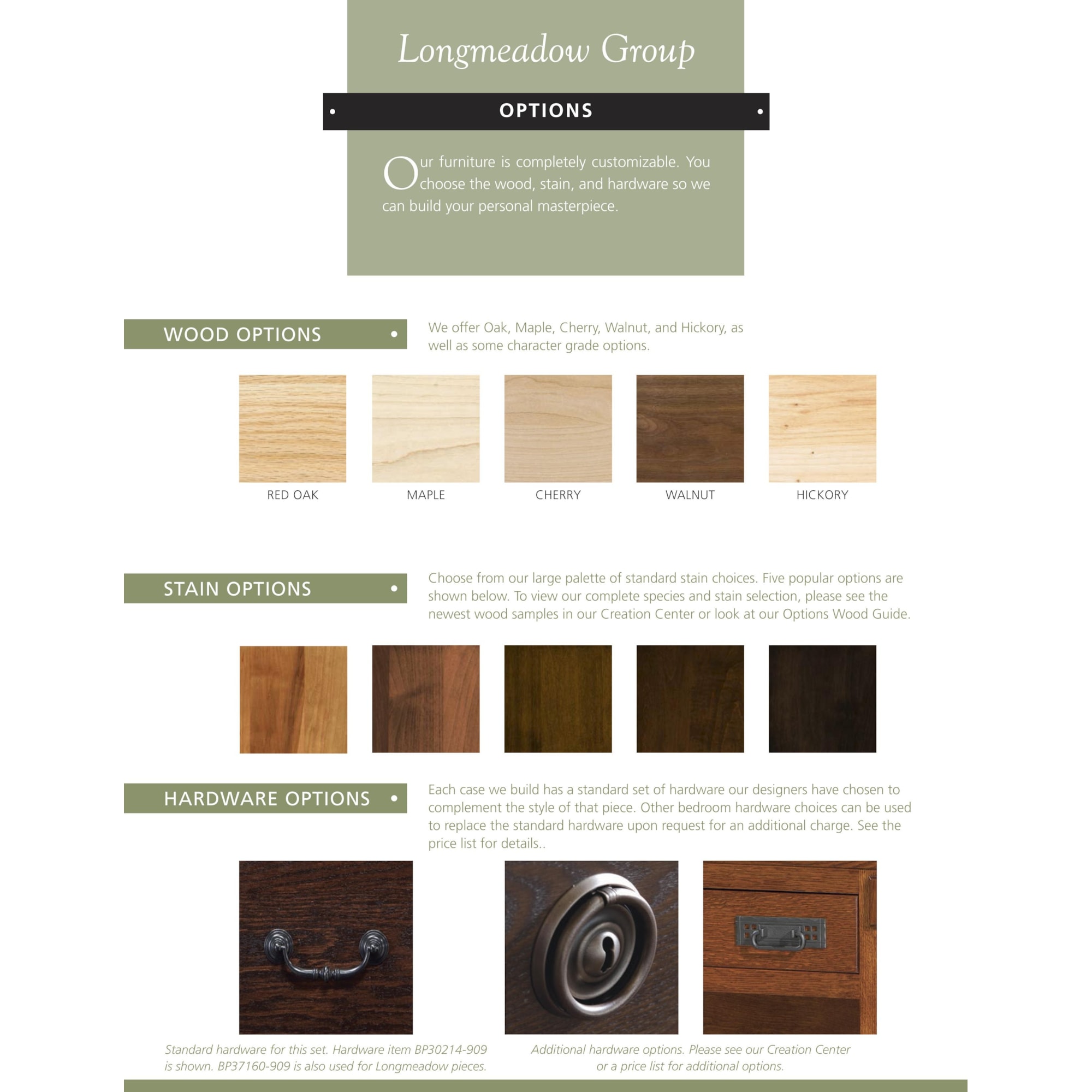 Mavin Longmeadow x1+x1+x1+x1 Traditional King Size Panel Bed with