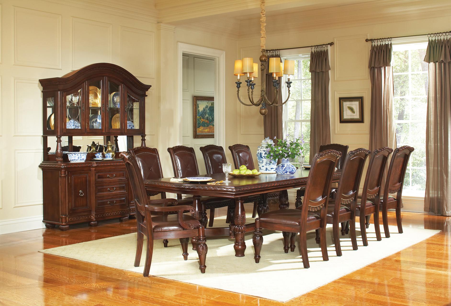 Steve Silver Antoinette AY F Dining Room Group 1 Formal Dining Room Group Wayside Furniture Mattress Formal Dining Room Groups