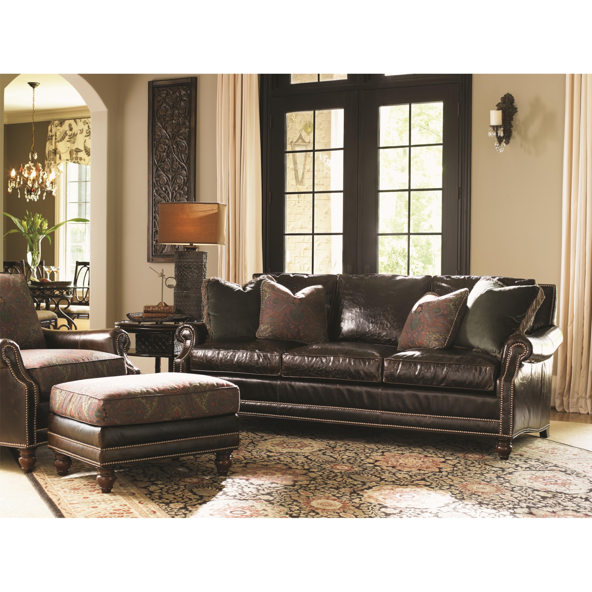 Tommy Bahama Home Tommy Bahama Upholstery 545 Living Room Group 2 Stationary Living Room Group