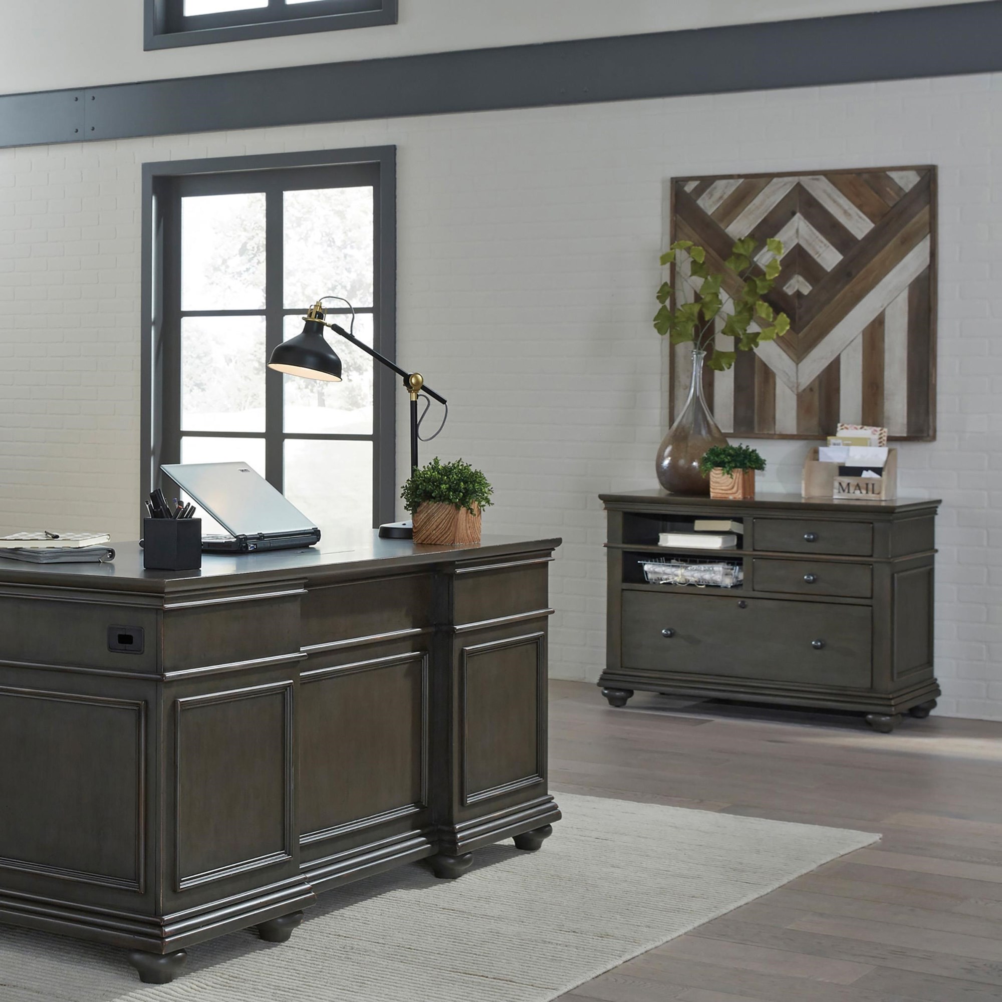 Aspen Home Office Desks Desks I07-303-PEP