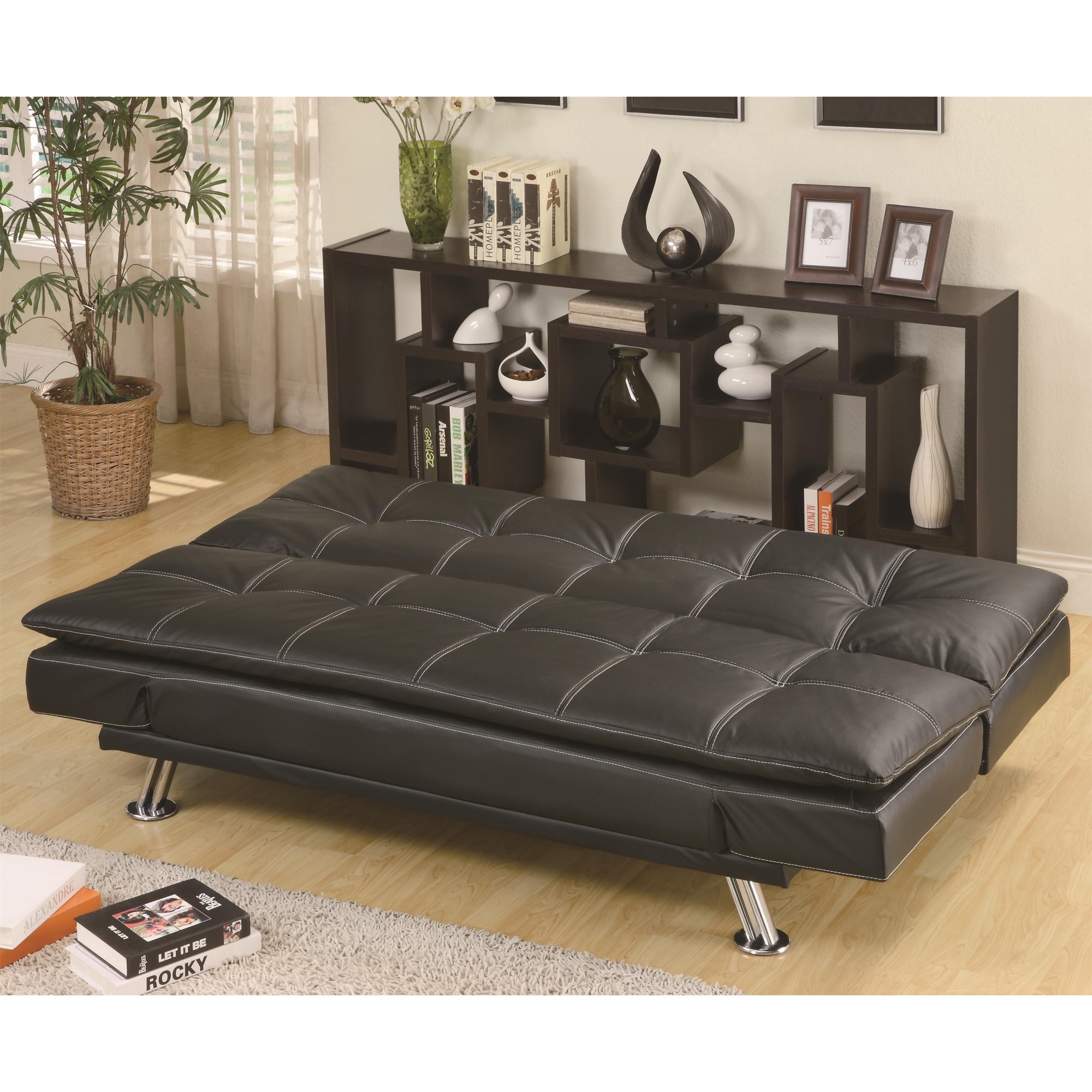 Plush Sofa Bed Foot Stool - Complements Plush Sofa Beds