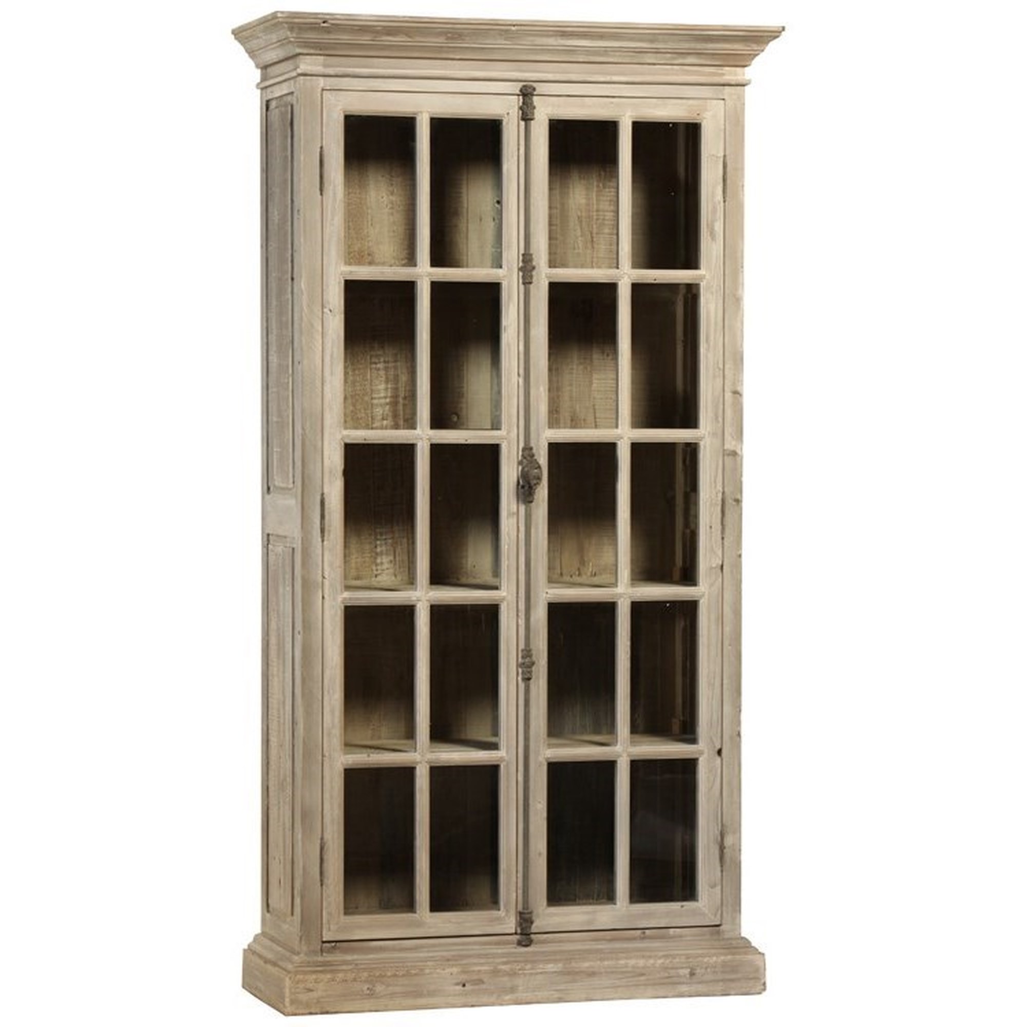 Weinberger\'s Furniture Closed with Furniture DOV349 | Vitrine Relaxed Dovetail Removable Bookcases Shelves Vintage | Vincent Cabinets 4
