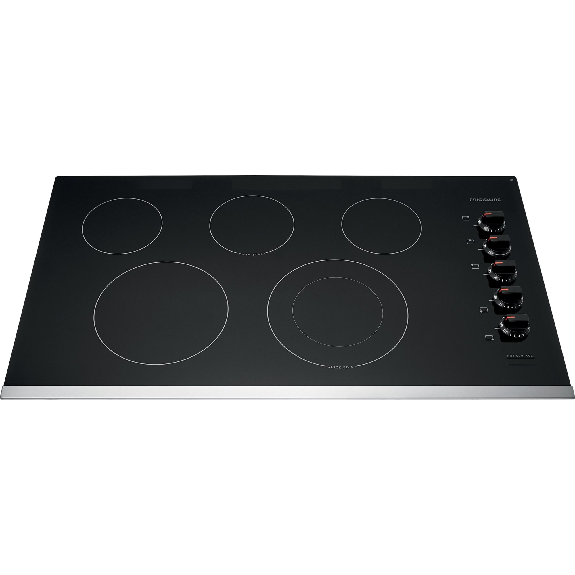 LG Appliances LSCE305ST 30 Electric Built-In Cooktop with 5 Radiant  Elements and Ceramic Surface, Furniture and ApplianceMart