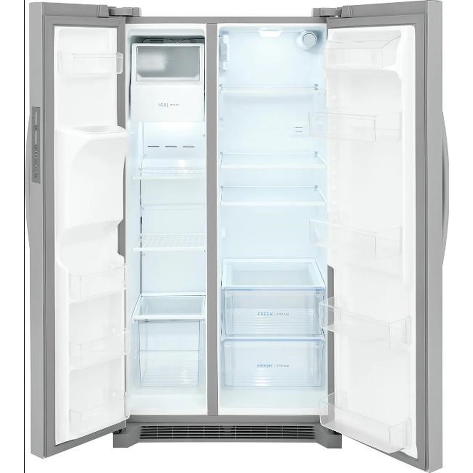 Frigidaire 854-07593-7 25.6 Cu. Ft. 36'' Standard Depth Side by Side  Refrigerator, Furniture Fair - North Carolina