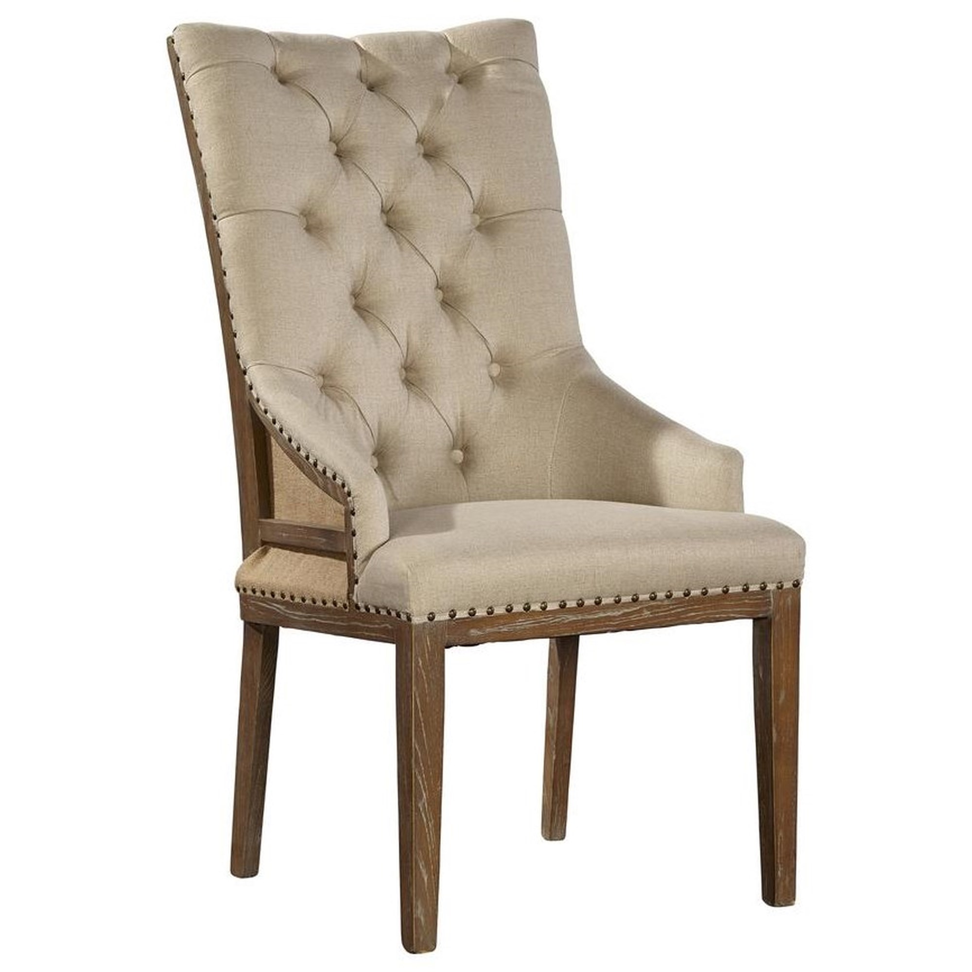 Furniture Classics Dining Chairs 70947BRN Leather Scoop Chair, Jacksonville Furniture Mart