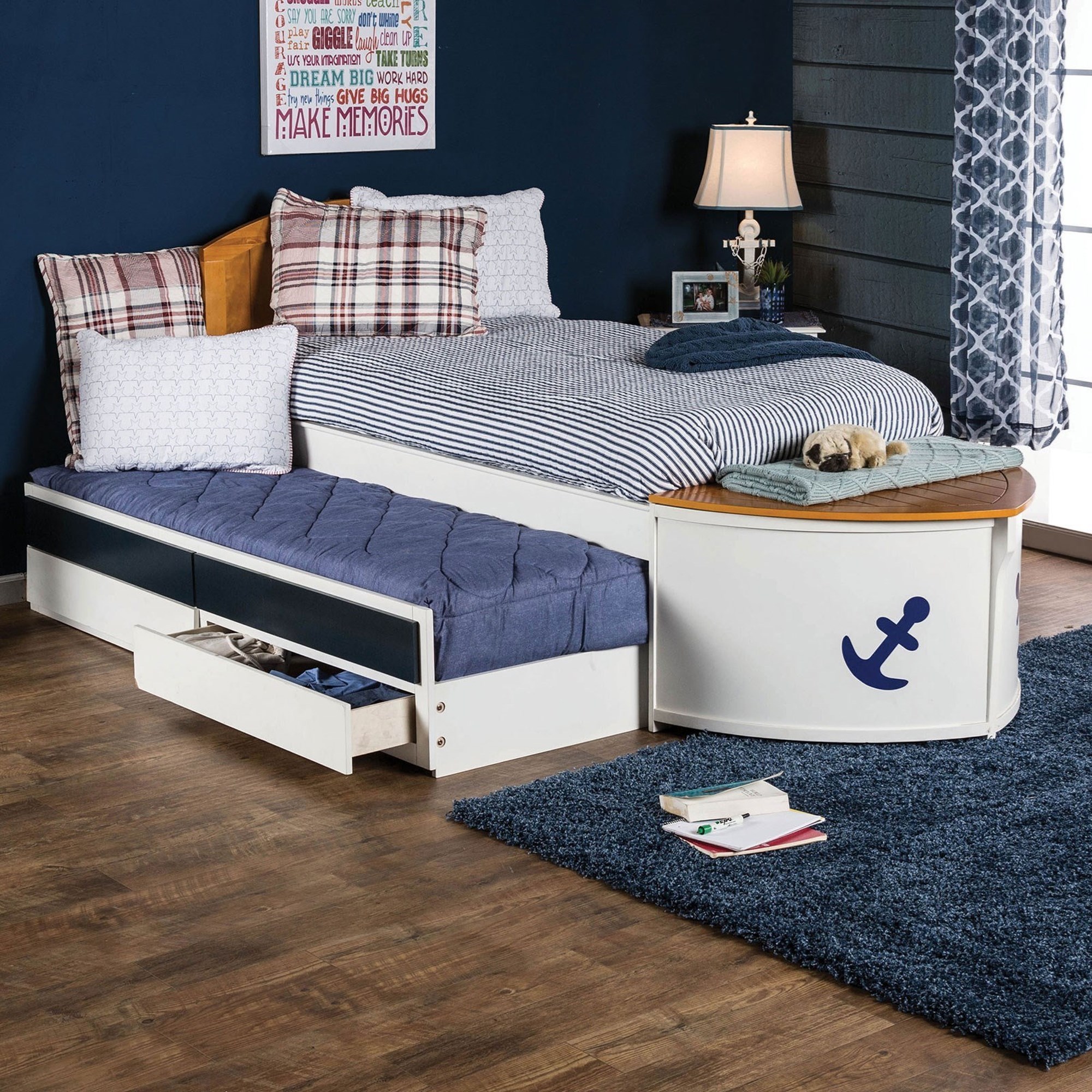 Furniture of America - FOA Voyager CM7768-BED Nautical Youth