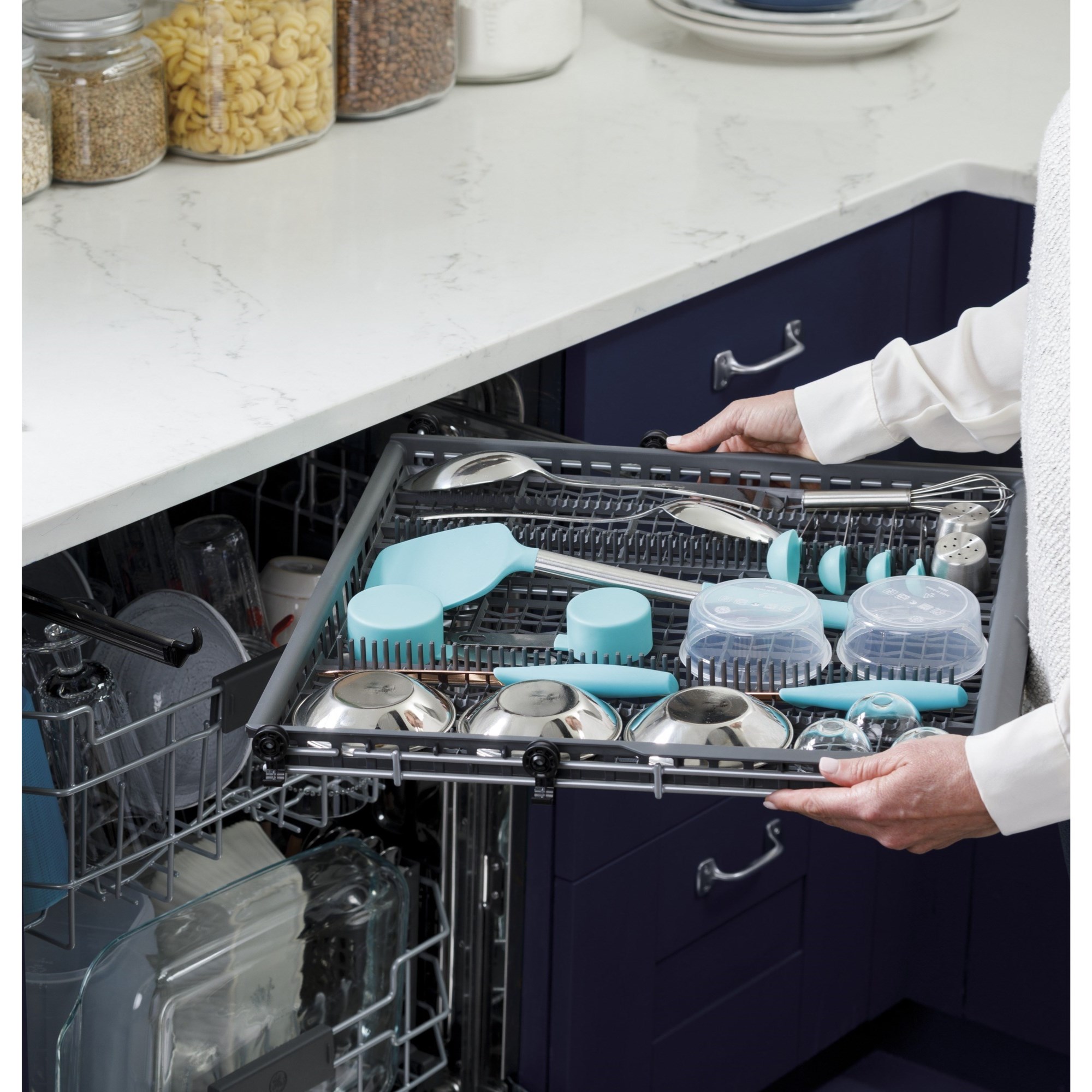 Dishwashers GE® Stainless Steel Interior Dishwasher
