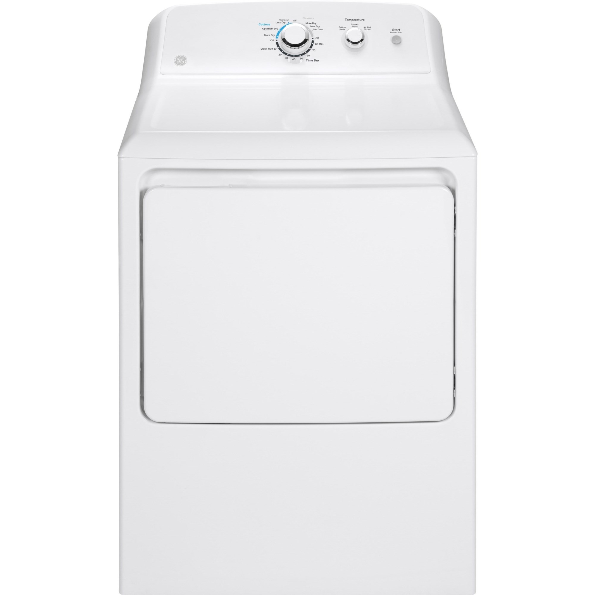 GE GTD42GASJWW 7.2 Cu. ft. GAS Dryer - White