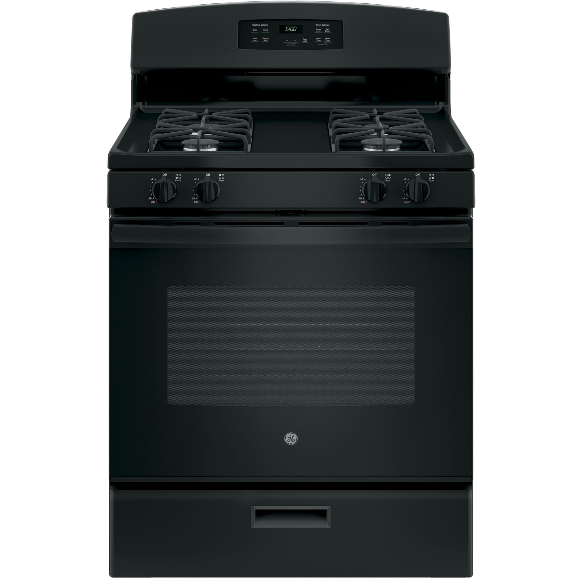 GE Appliances JGBS60DEKBB 30' Free-Standing Gas Range with Precise Simmer  Burner | Furniture and ApplianceMart | Ranges - Gas: Freestanding