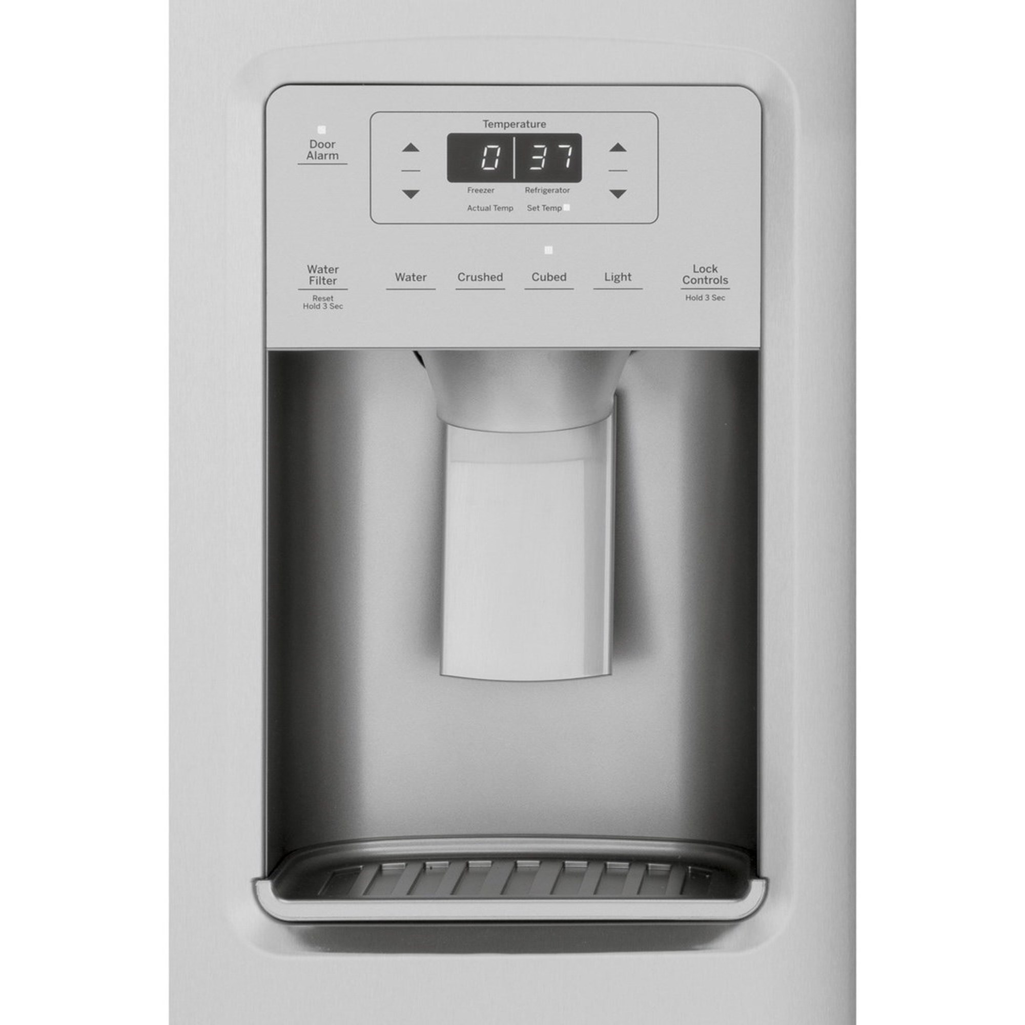 GE Appliances GSS25GGPBB GE® 25.1 Cu. Ft. Side-By-Side Refrigerator, Royal  Furniture