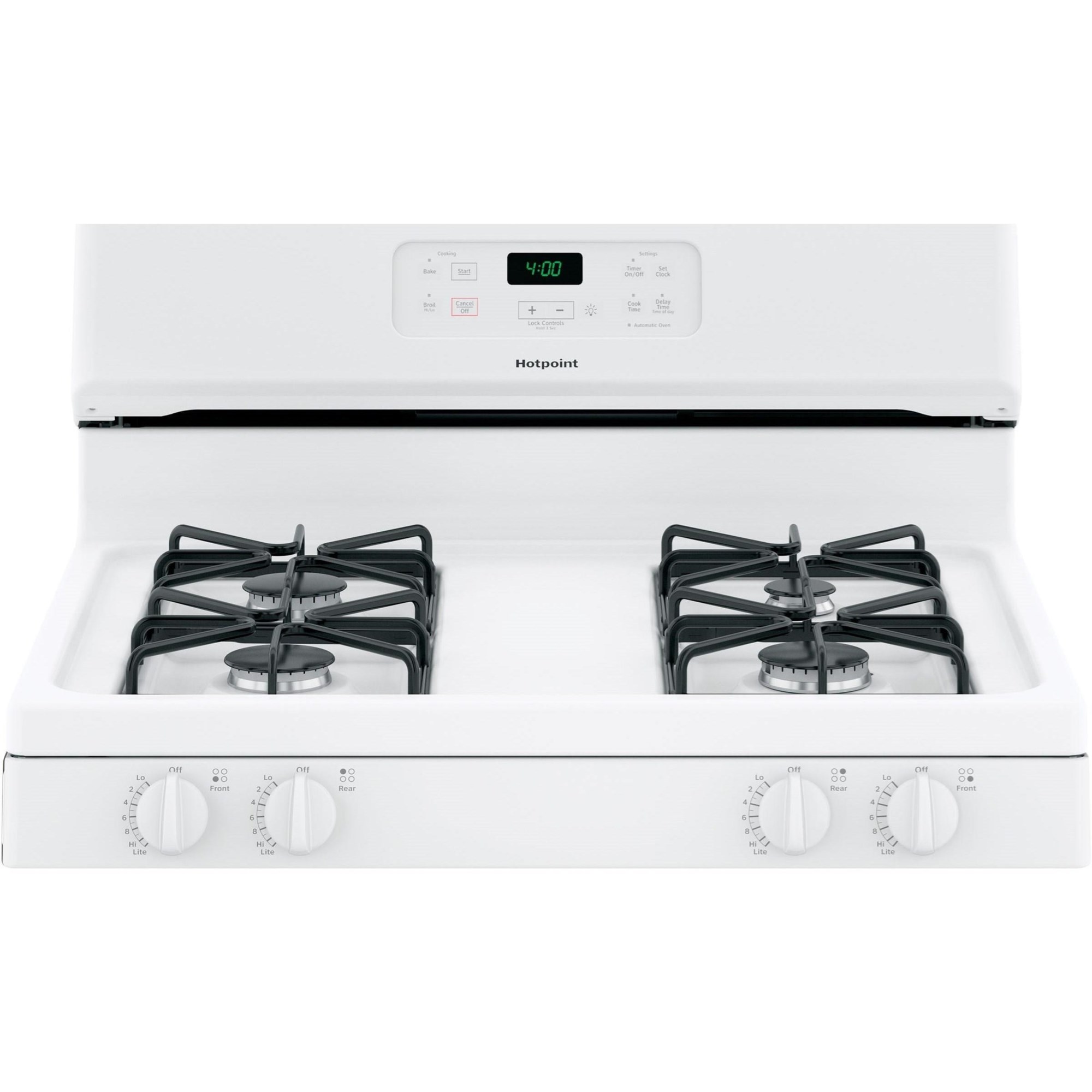 RGBS200DMWW Hotpoint Hotpoint® 30 Free-Standing Gas Range with Cordless  Battery Ignition WHITE - Jetson TV & Appliance