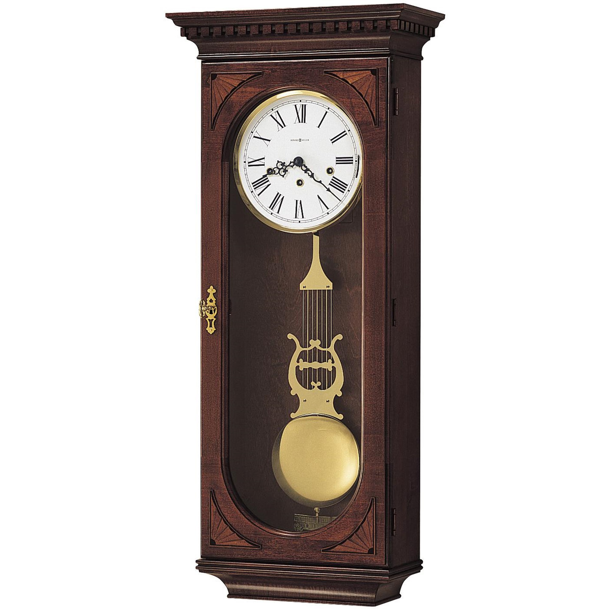 Howard Miller 613 613-637 Lewis Wall Clock, Jacksonville Furniture Mart