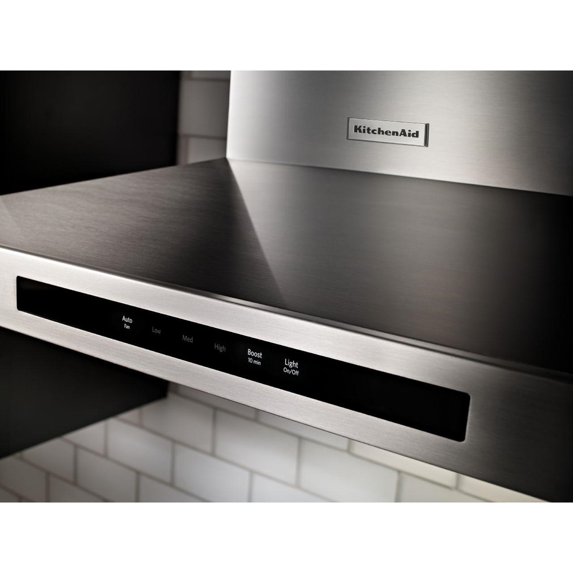 KVUB400GSS KitchenAid 30'' Low Profile Under-Cabinet Ventilation Hood with  400 CFM and Perimeter Ventilation - Stainless Steel