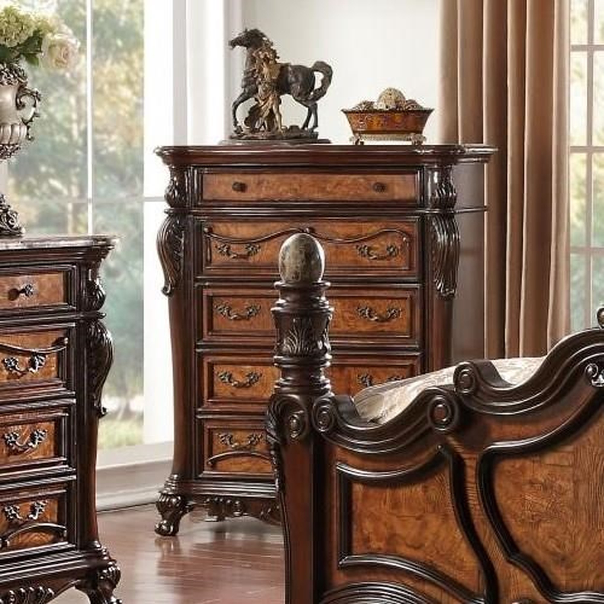 Freemont Cherry 5 PC Queen Bedroom