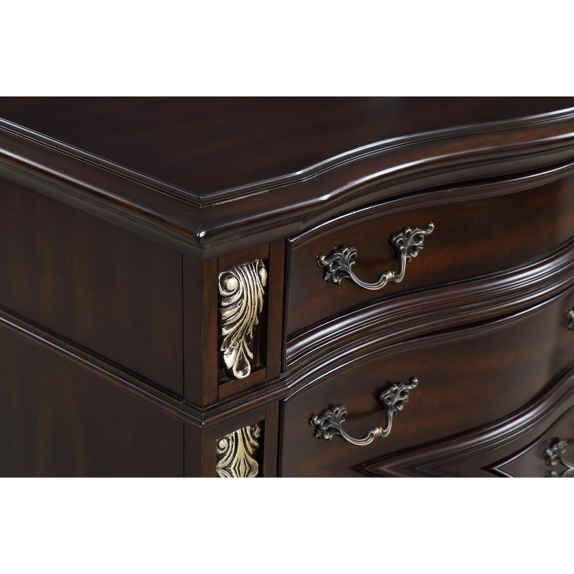New Classic Maximus B1754-070 6-Drawer Chest with Felt-Lined 