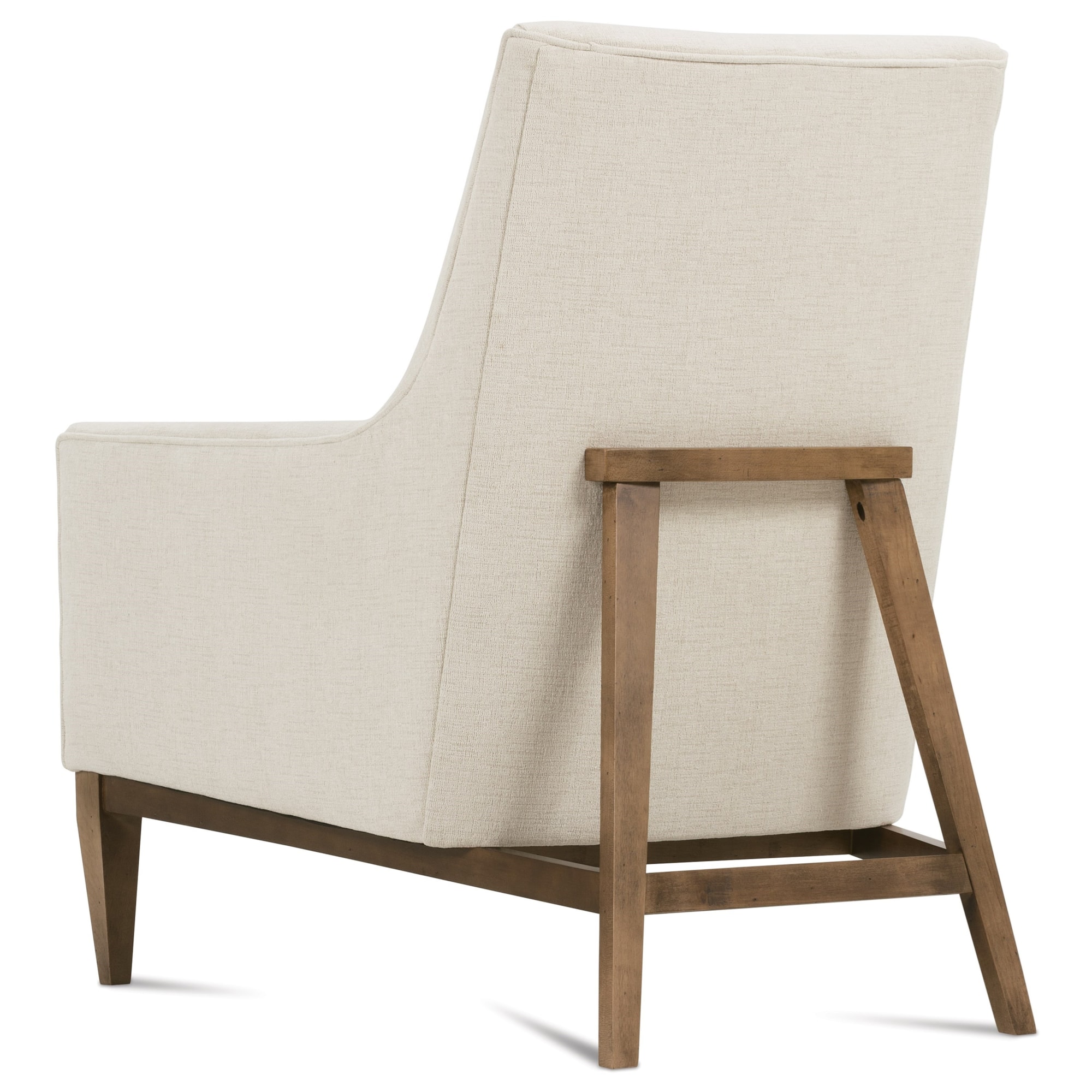 Rowe Thatcher P320-006 Contemporary Wood Frame Chair | Baer