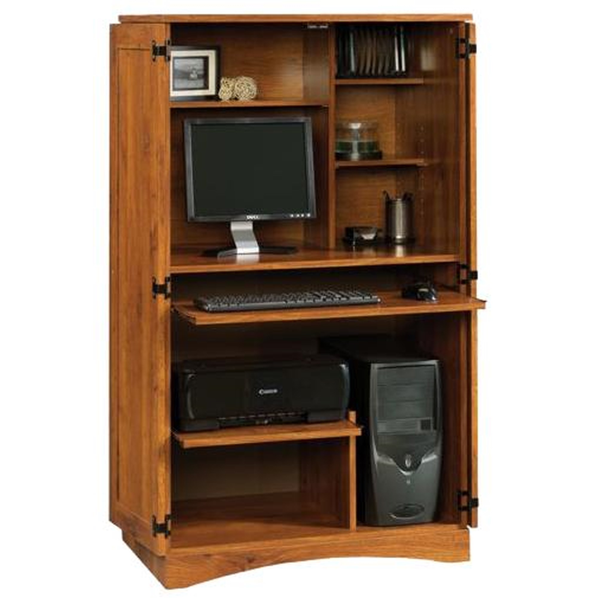 Computer Armoires with Doors (Desk Armoire) - Foter