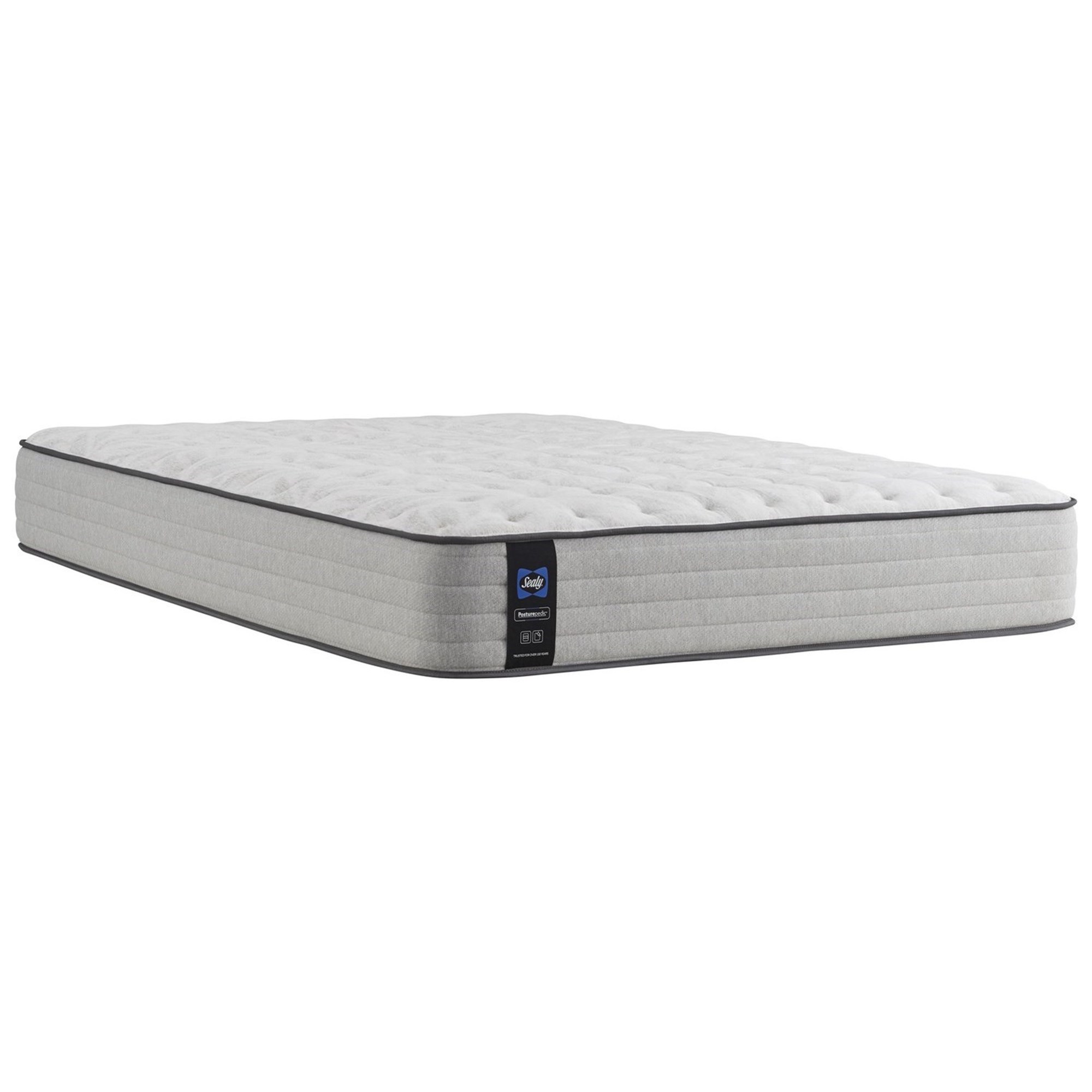 Sealy Beauclair 52776440+626042-40 Full 12 Firm Tight Top Encased Coil  Mattress and Ease 3.0 Adjustable Base, Morris Home