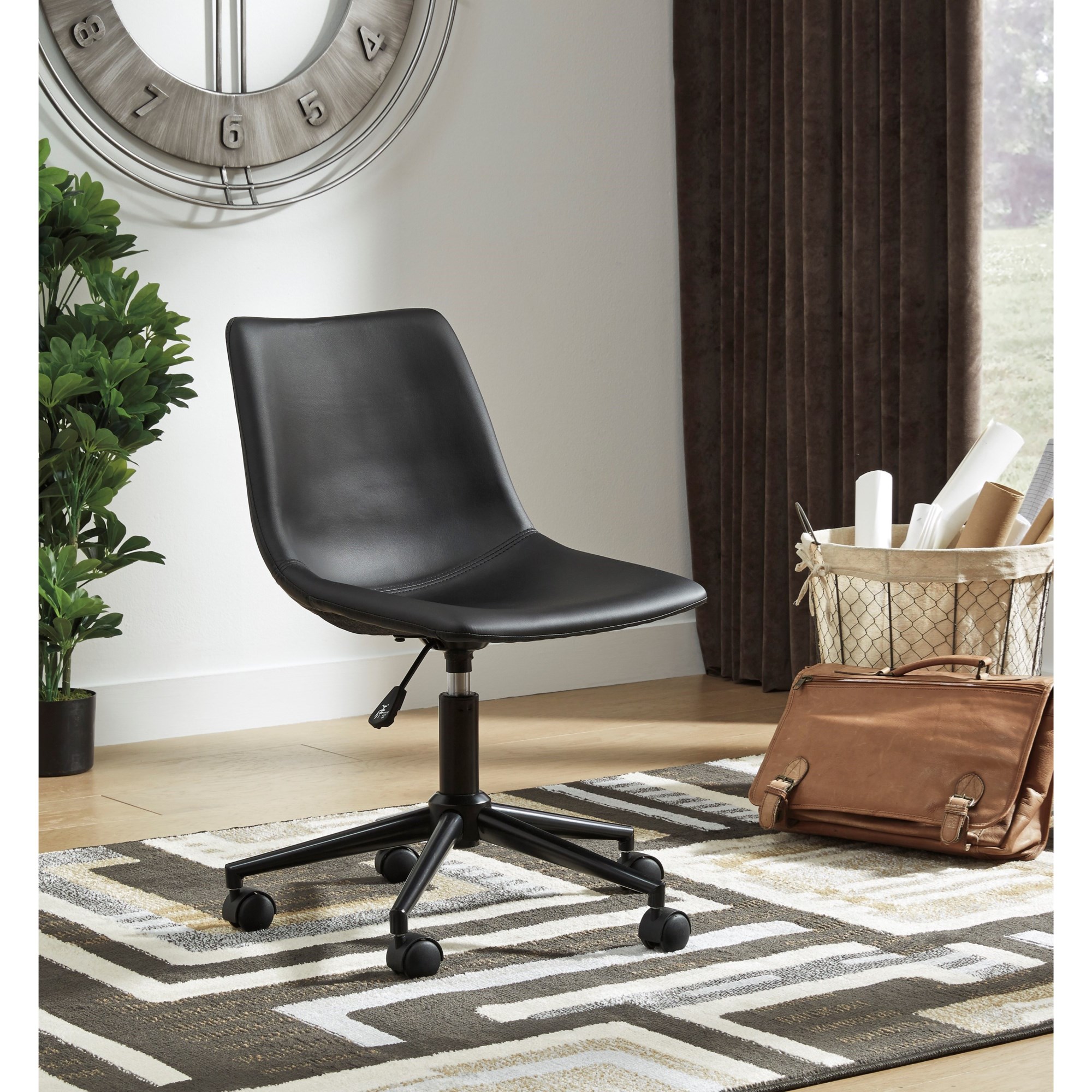Ashley Office Chair Program Black Home Office Swivel Desk Chair